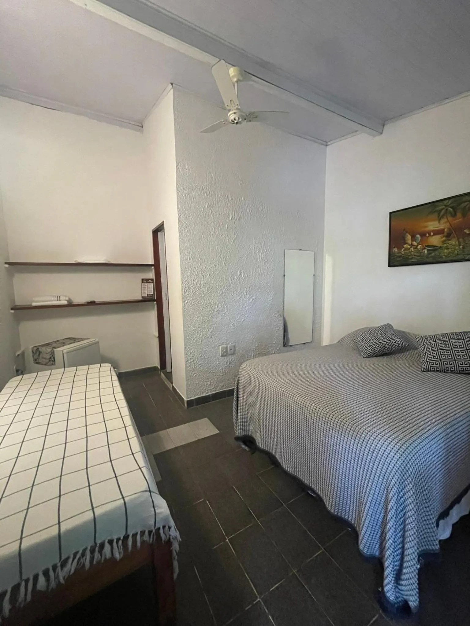 Bed in Pousada do Cacau