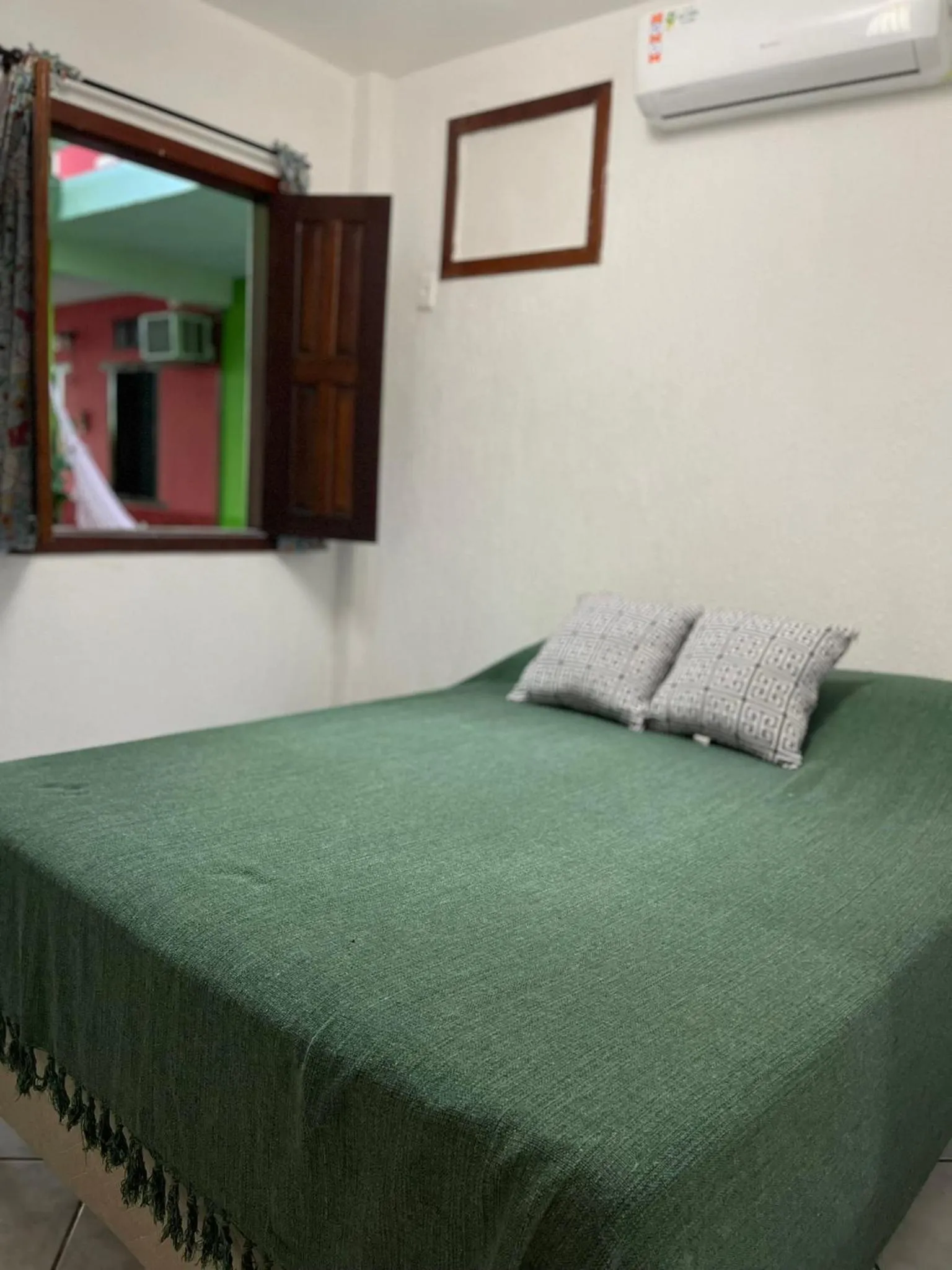 Bed in Pousada do Cacau