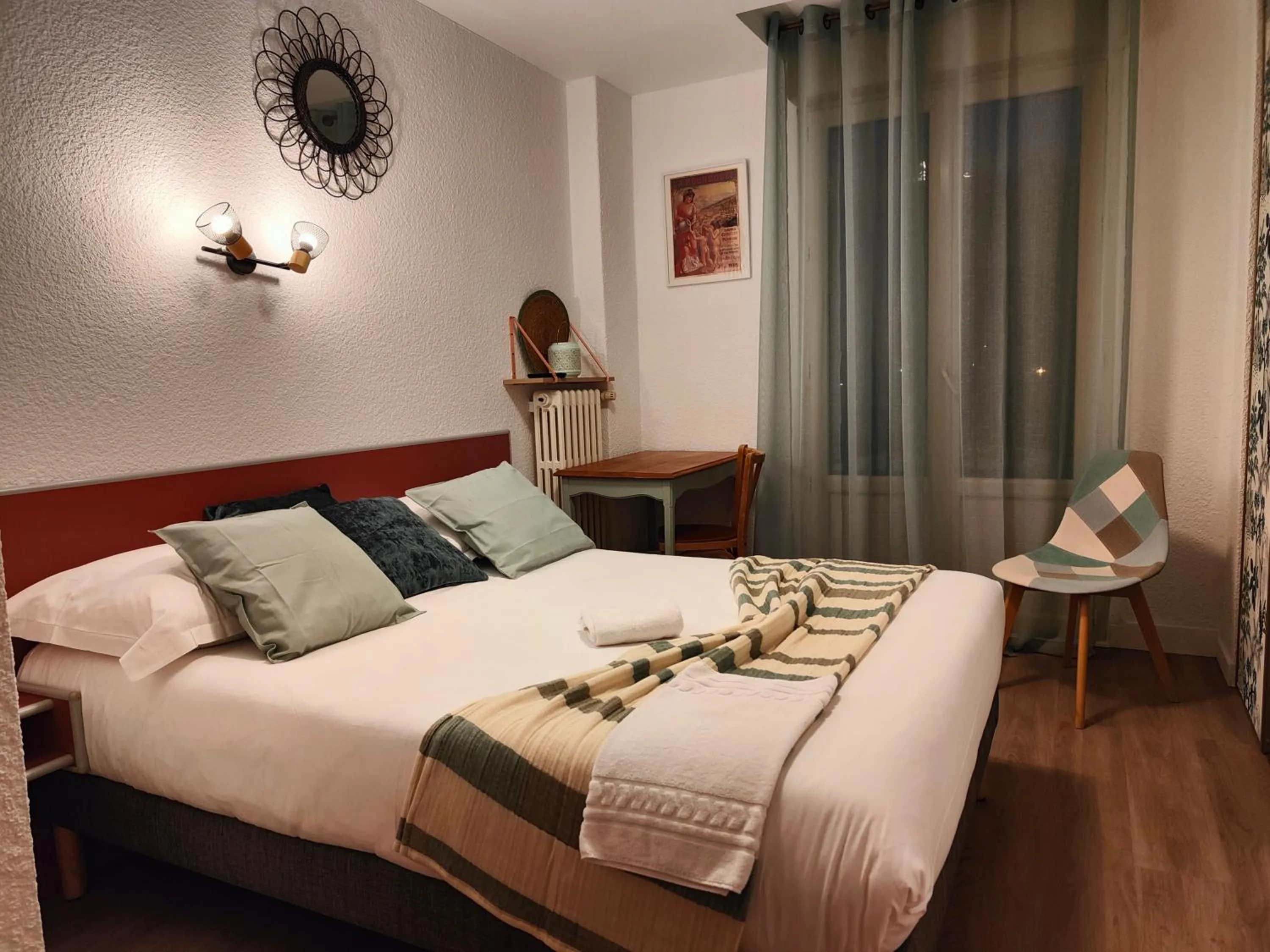 Bed in Hotel Au Val Doré