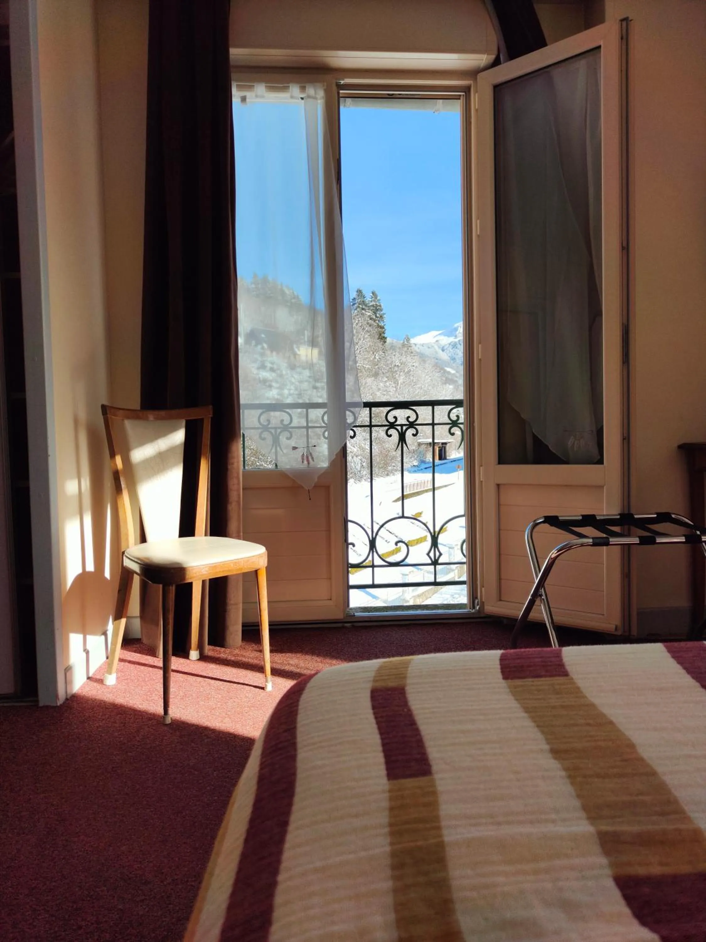 Bed in Hotel Au Val Doré