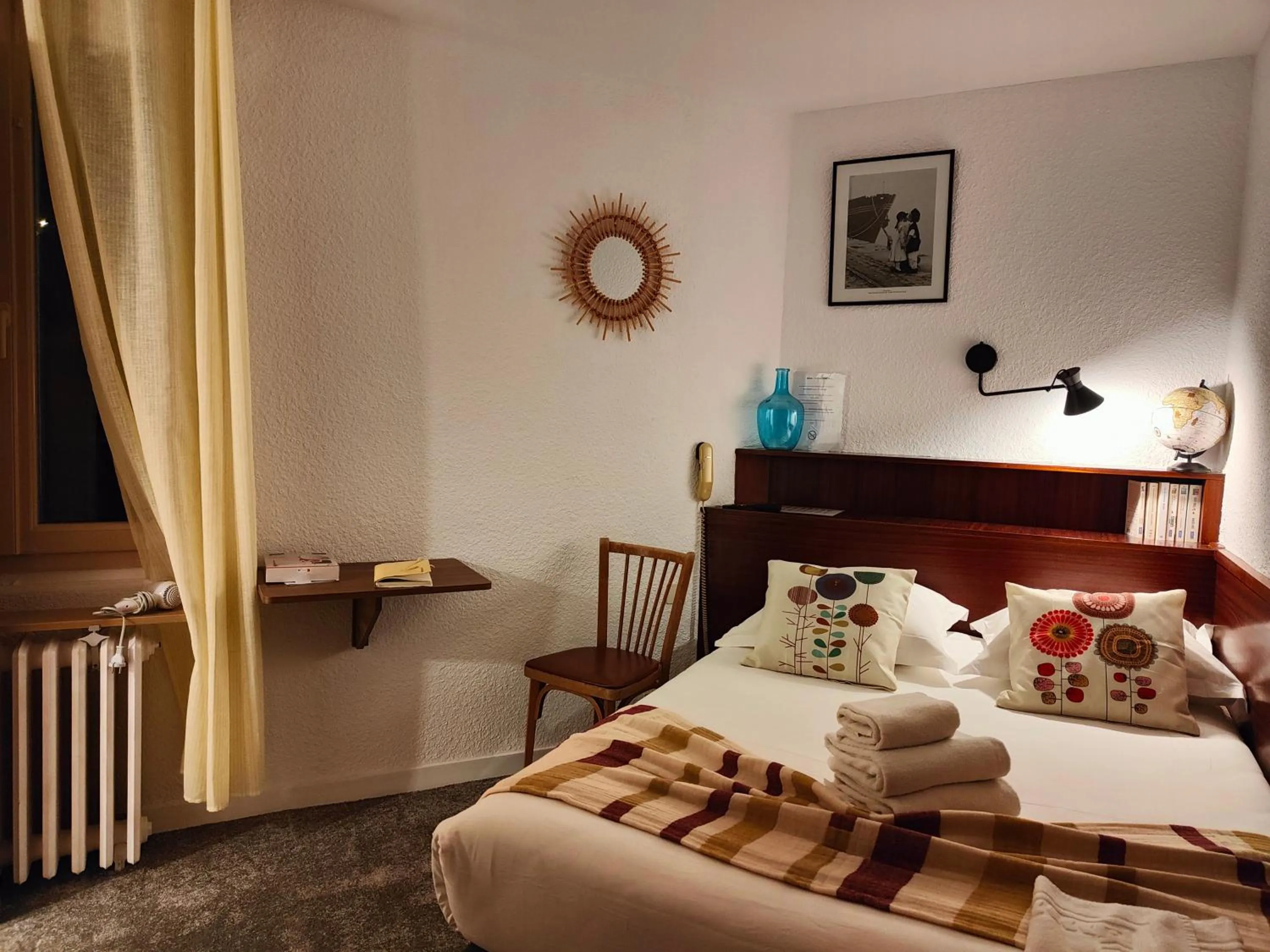 Bed in Hotel Au Val Doré