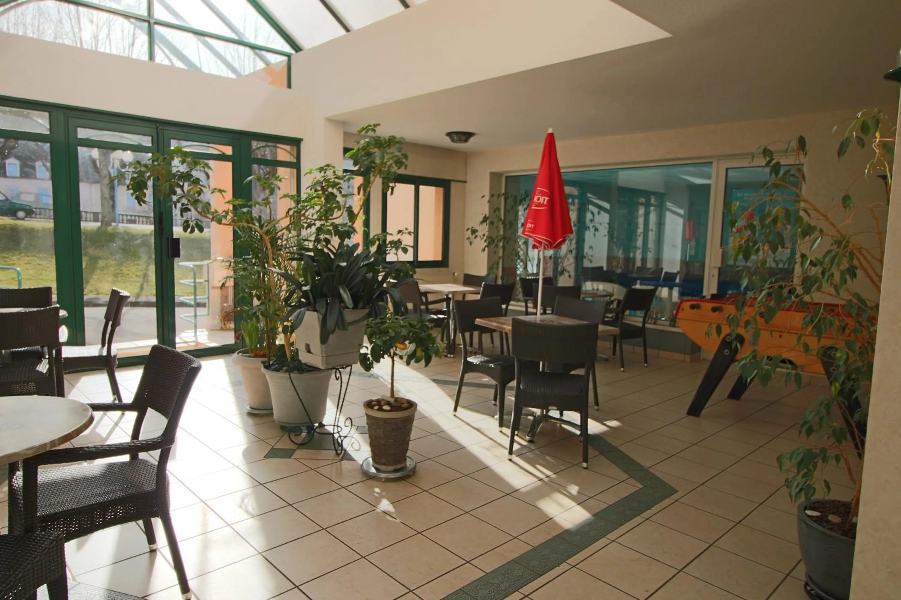 Living room in Hotel Au Val Doré