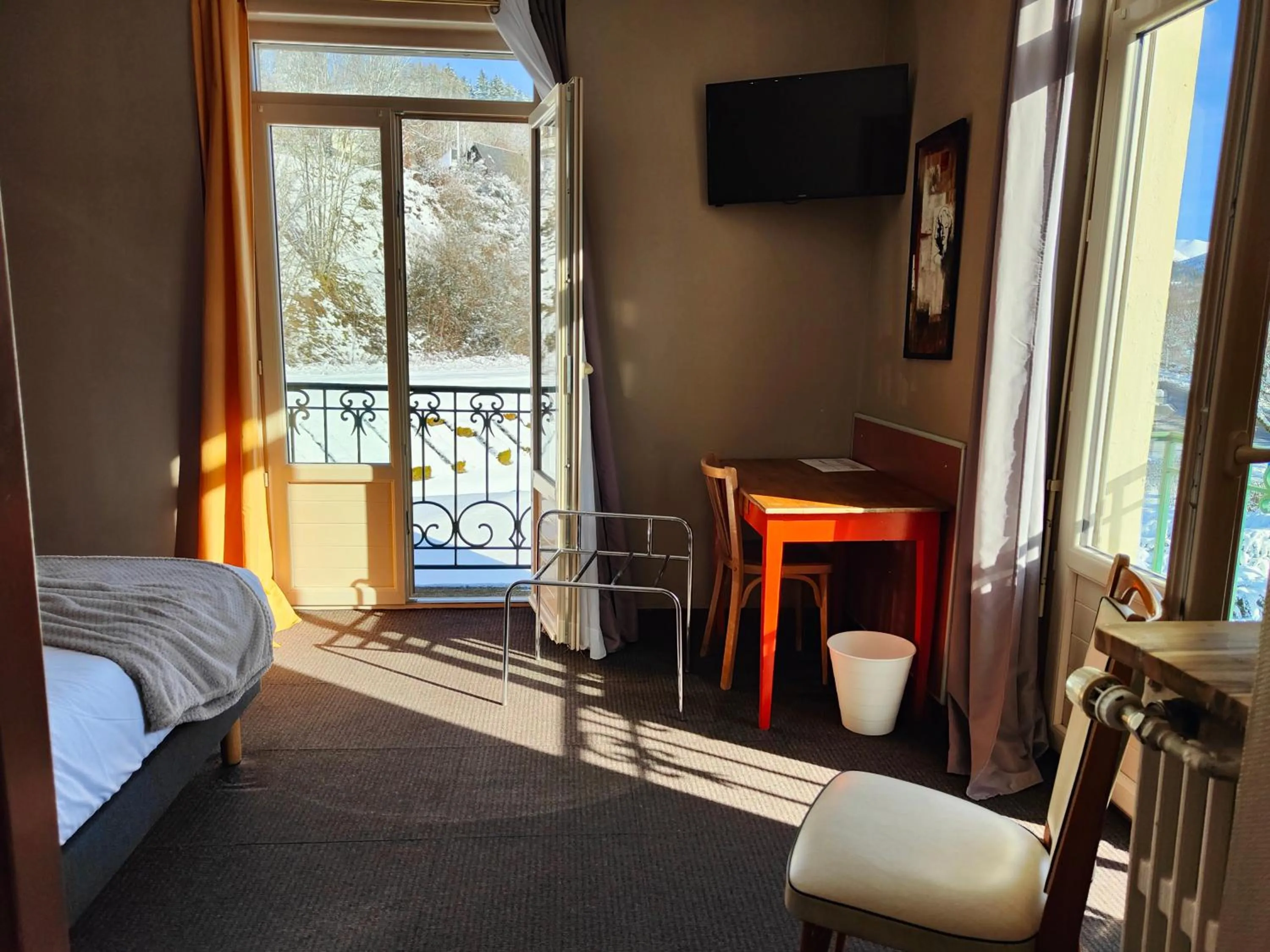 Bed in Hotel Au Val Doré