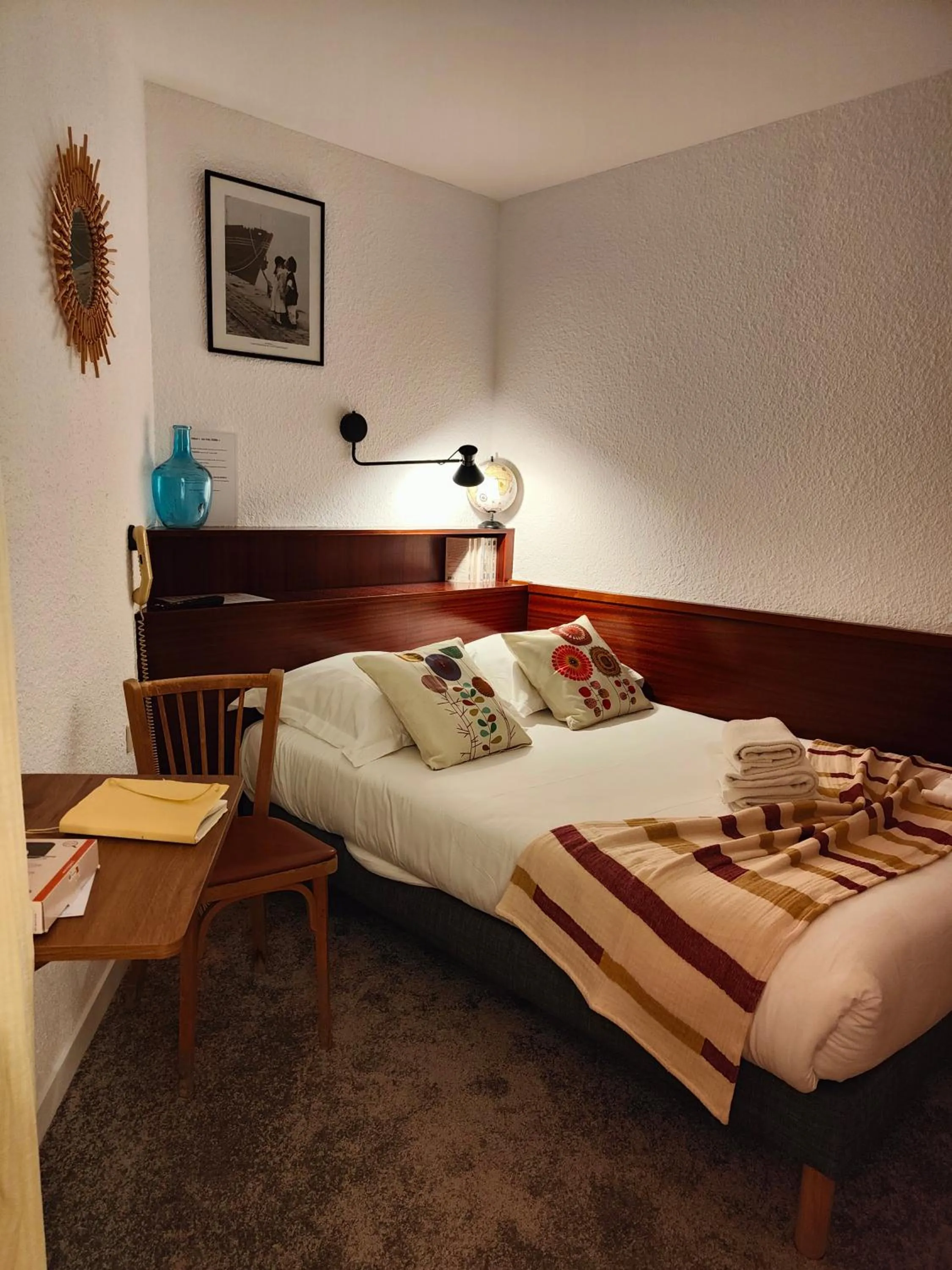 Bed in Hotel Au Val Doré