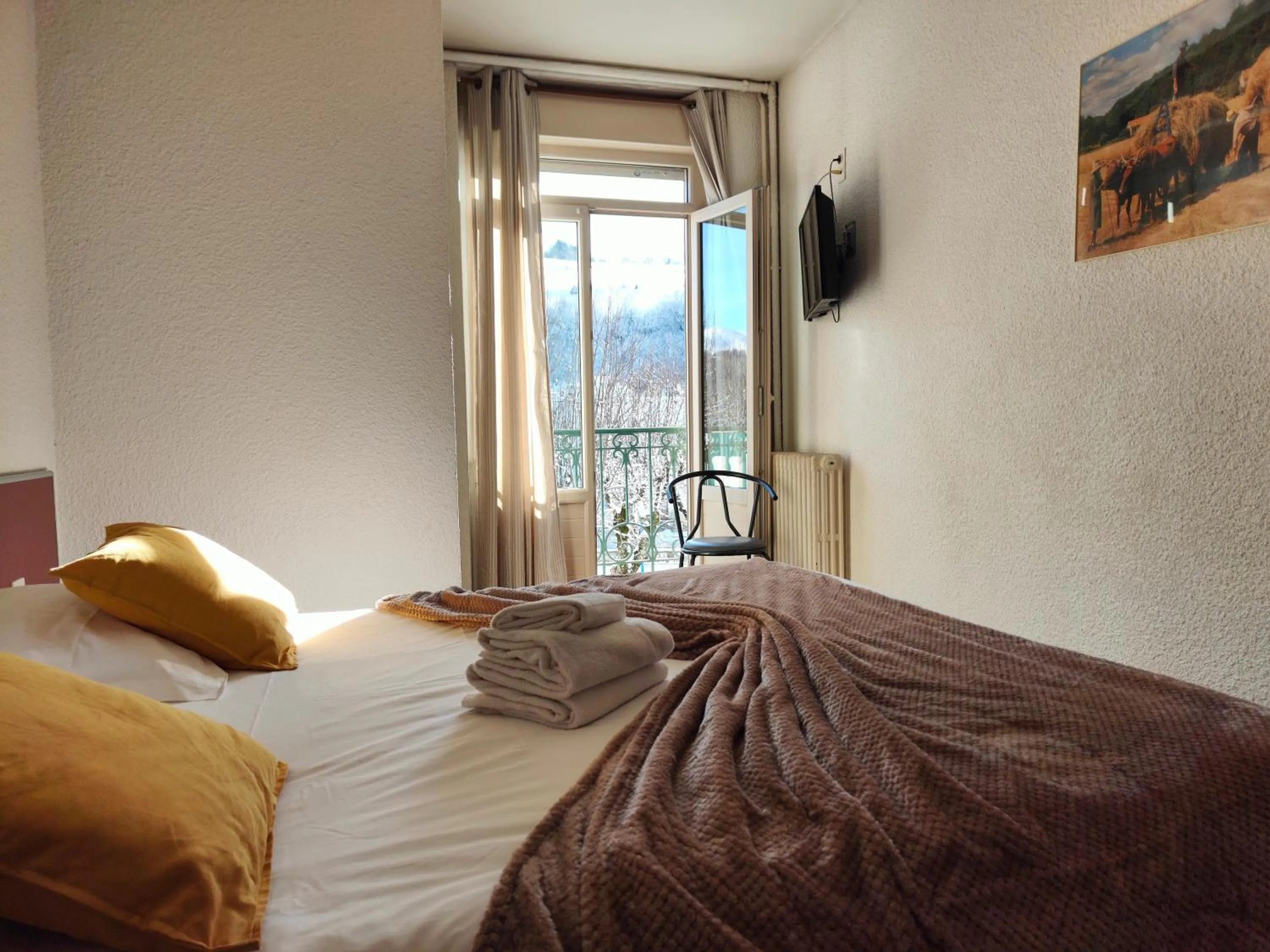 Bed in Hotel Au Val Doré