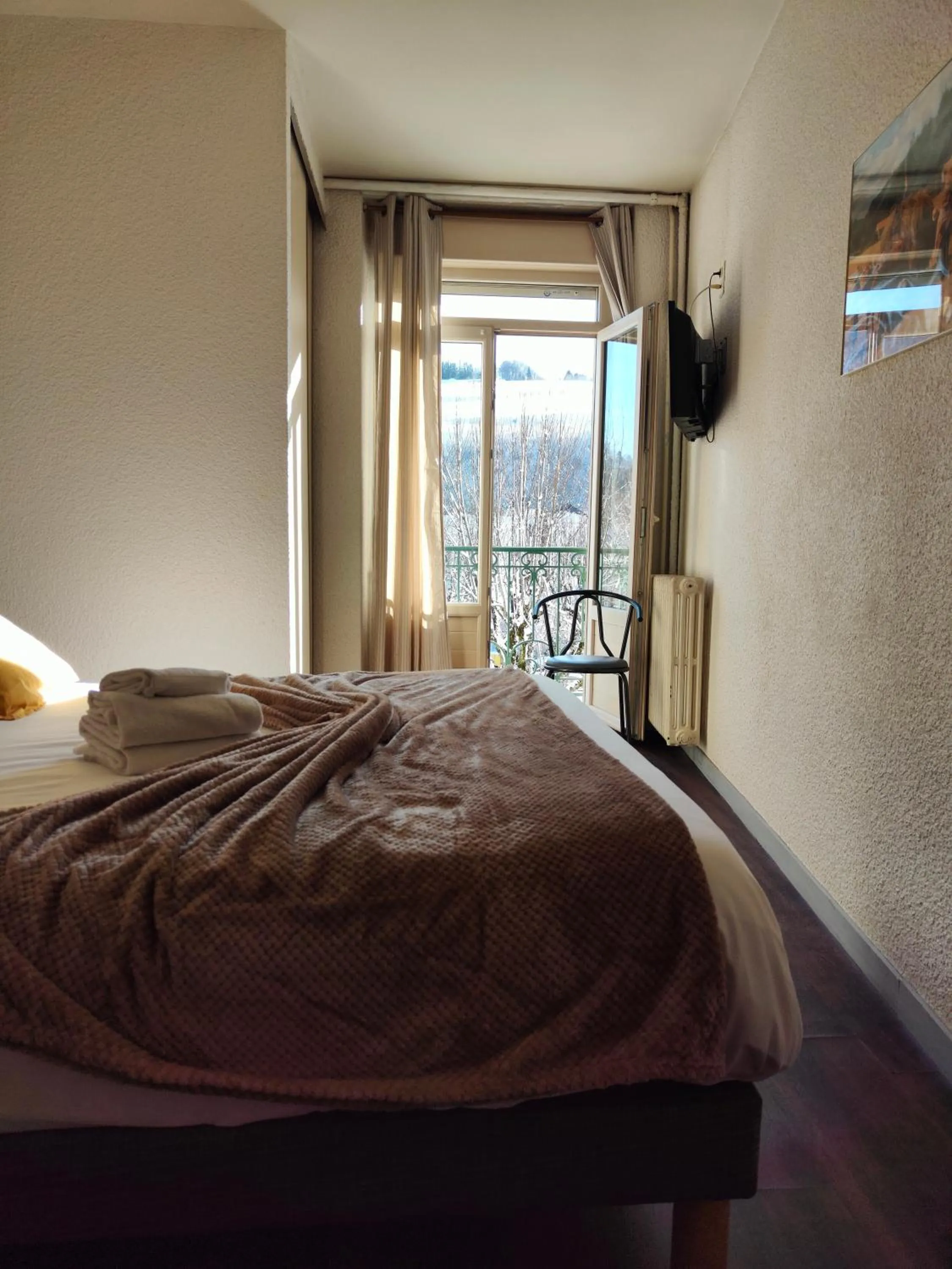 Bed in Hotel Au Val Doré