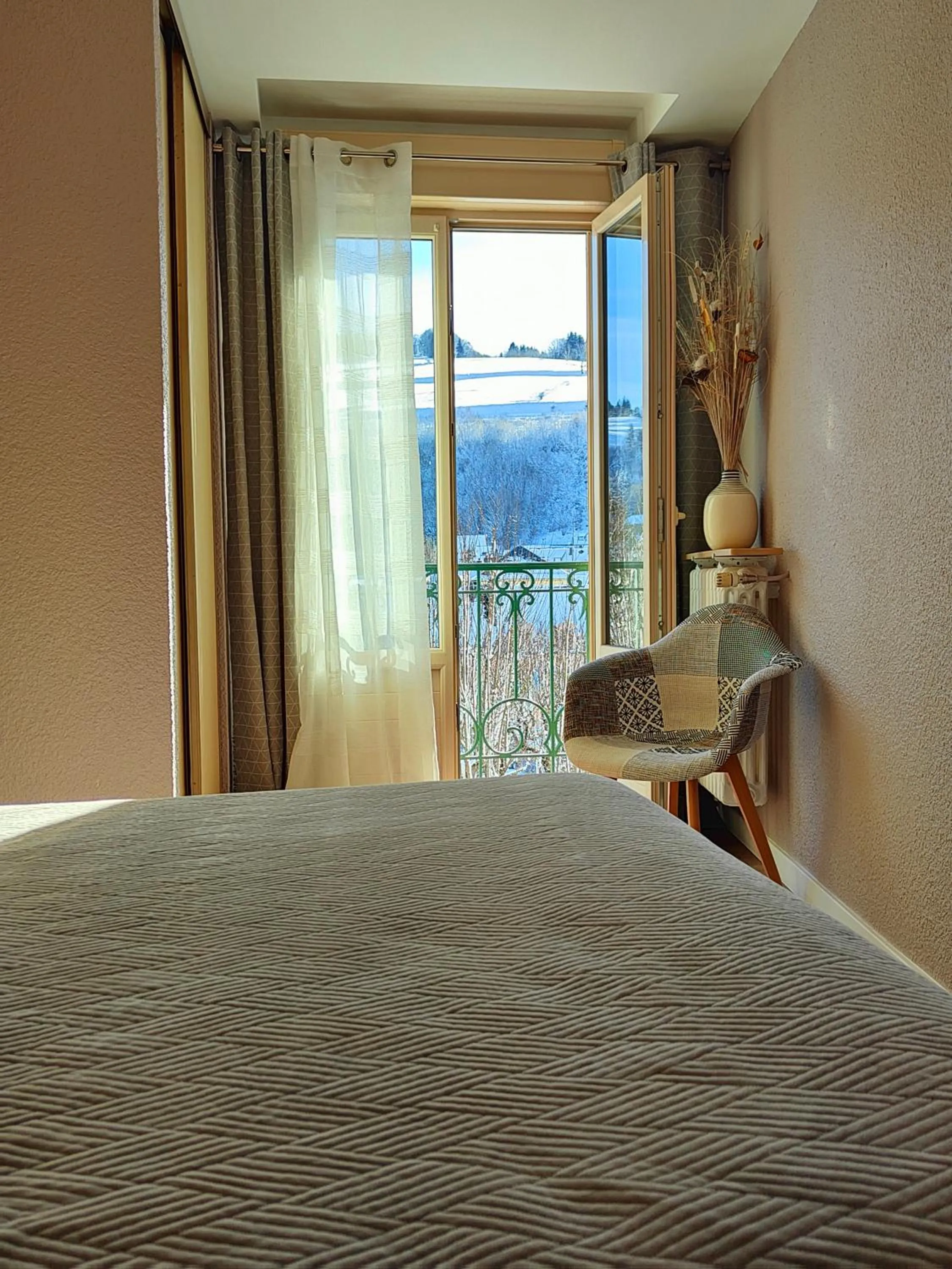 Bed in Hotel Au Val Doré