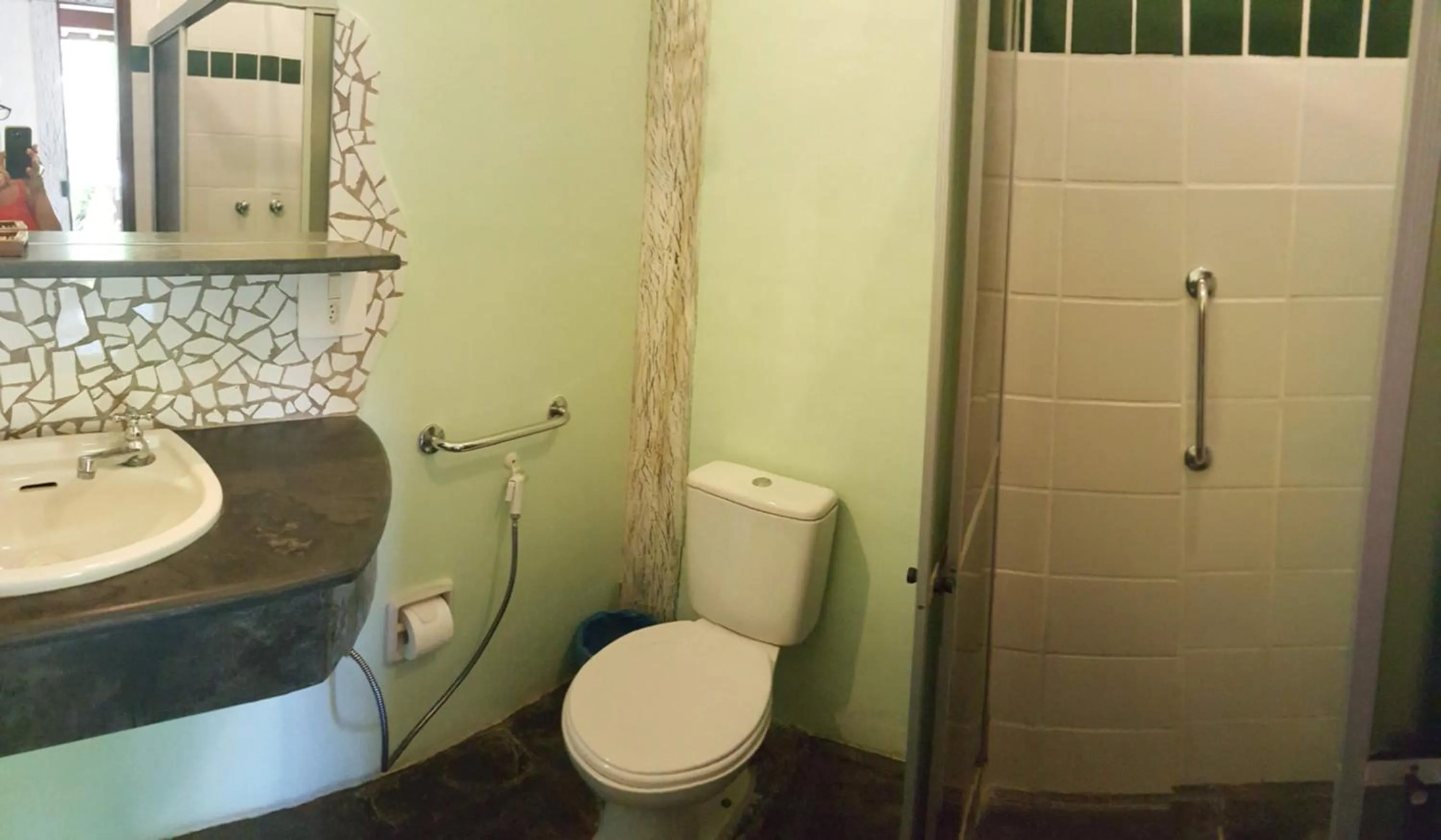 Bathroom in Pousada Bucaneiros