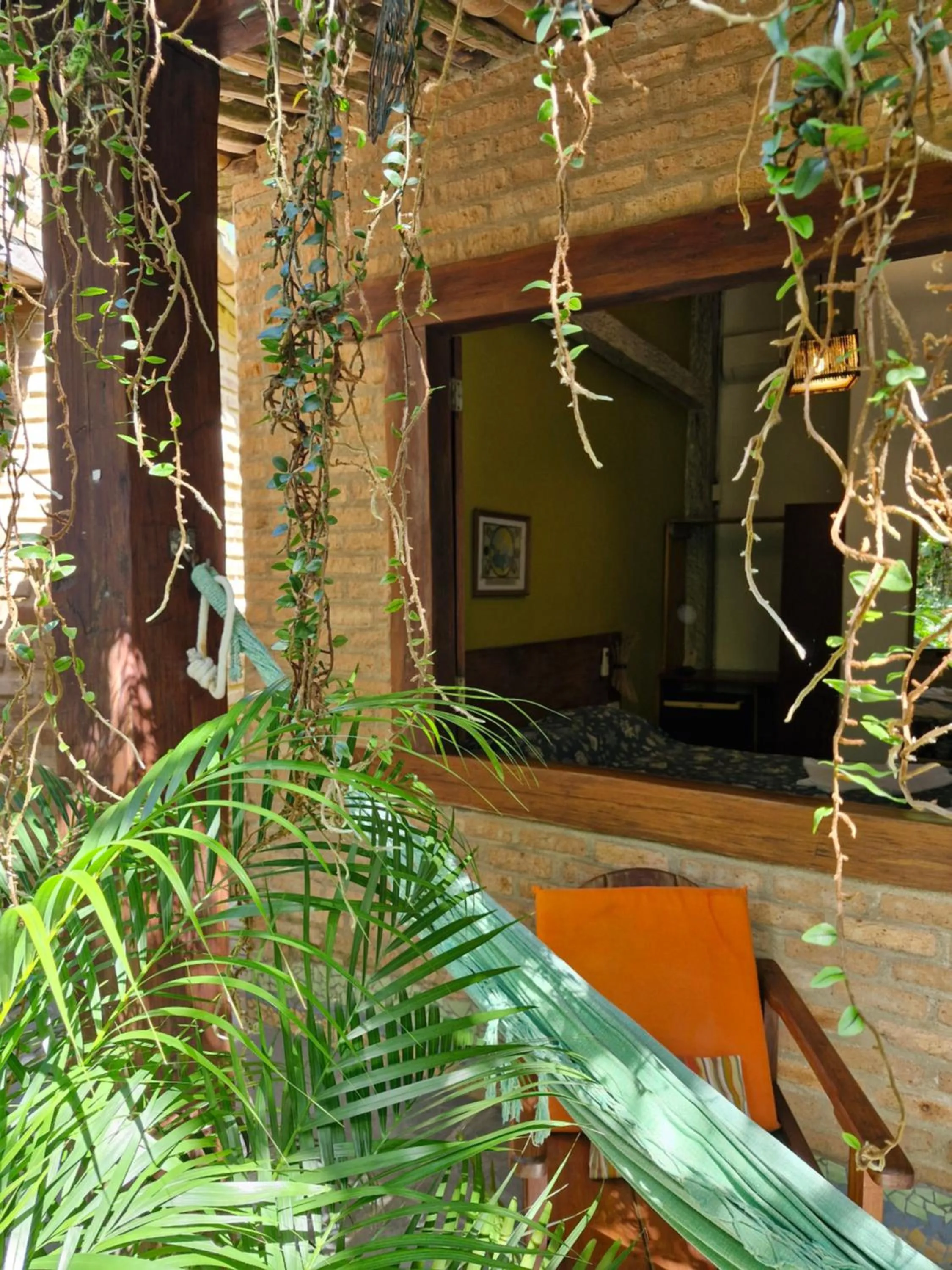 Patio in Pousada Bucaneiros
