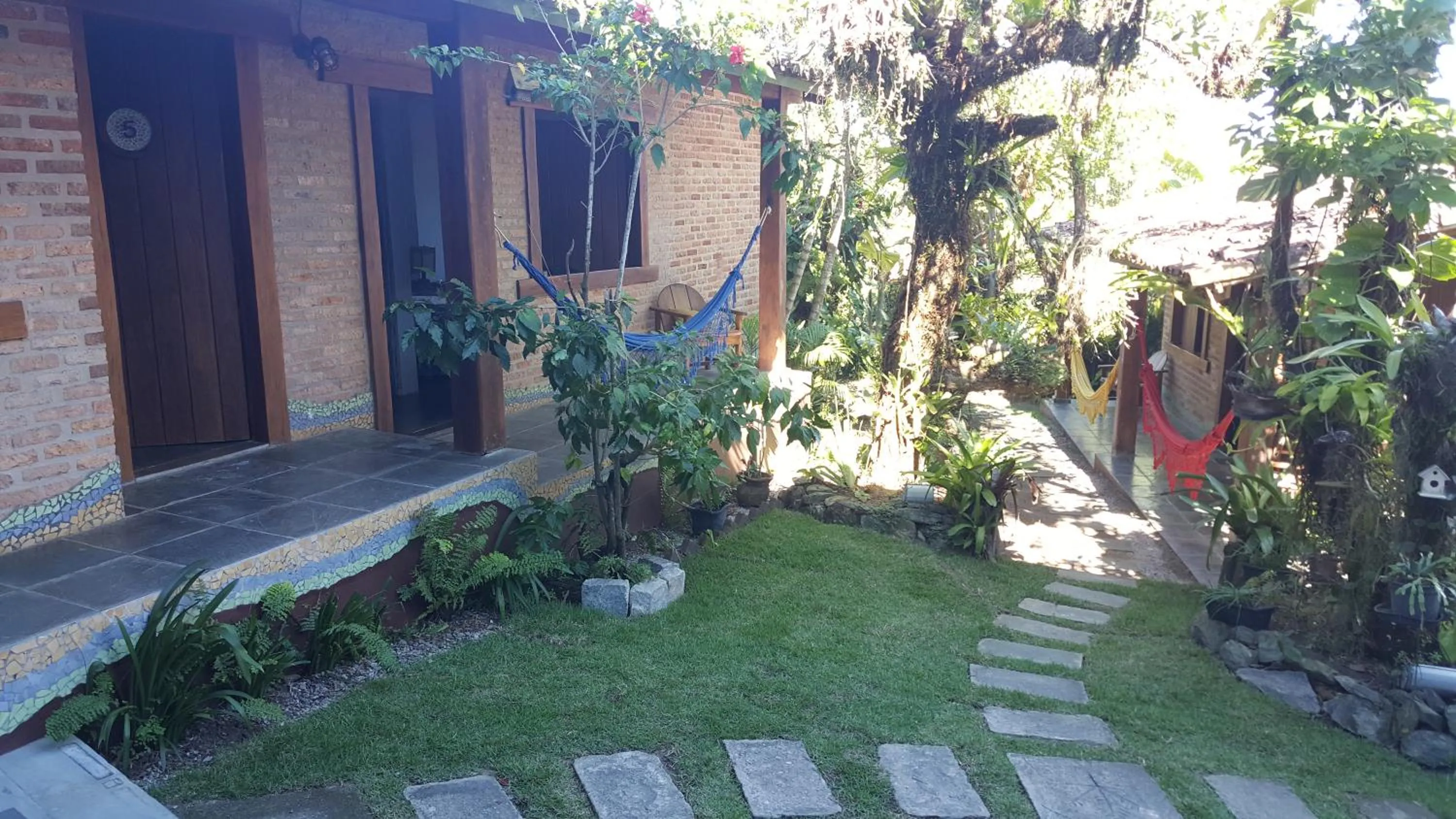 Garden in Pousada Bucaneiros