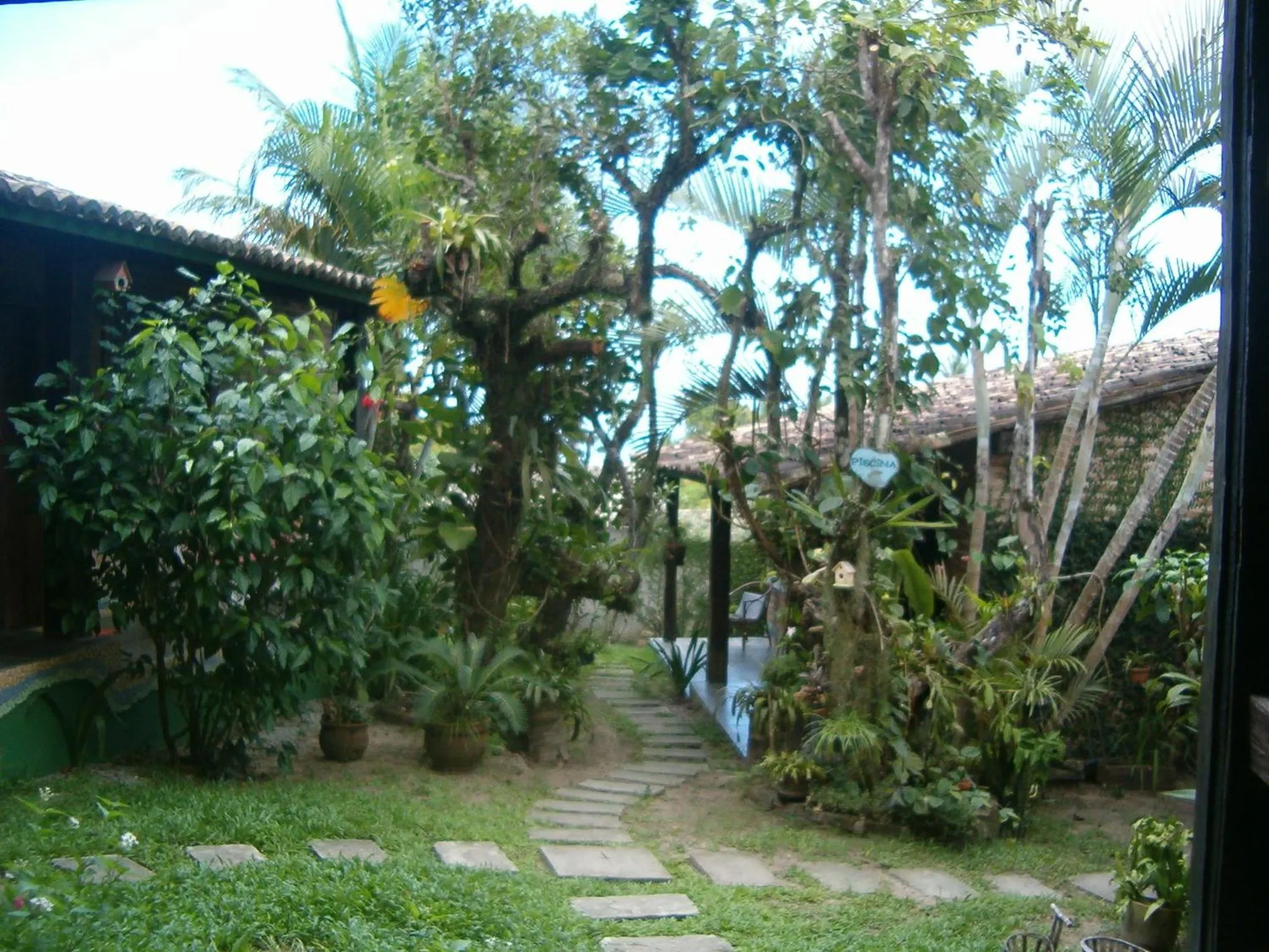 Balcony/Terrace in Pousada Bucaneiros