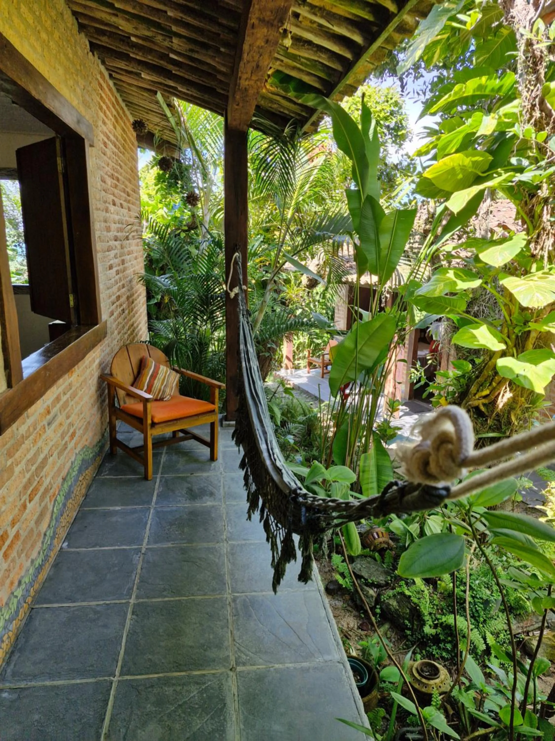 Patio in Pousada Bucaneiros