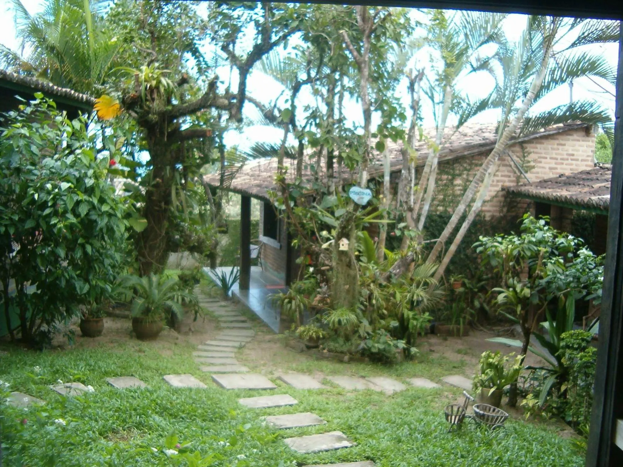 Garden in Pousada Bucaneiros