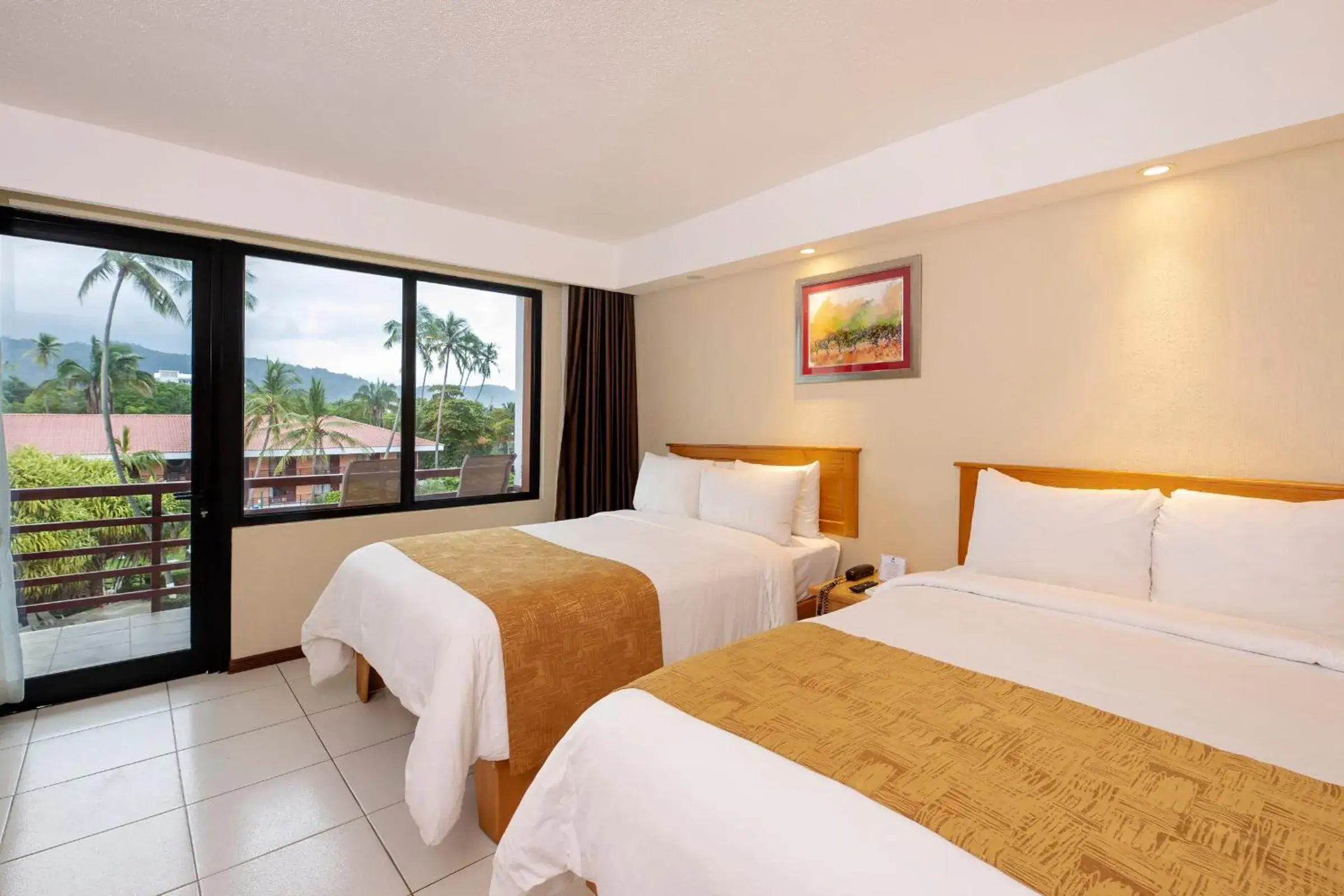 Double Room with Two Double Beds, Balcony and Pool View - Non-Smoking in Best Western Jaco Beach All Inclusive Resort Double Room with Two Double Beds, Balcony and Pool View - Non-Smoking in Best Western Jaco Beach All Inclusive Resort