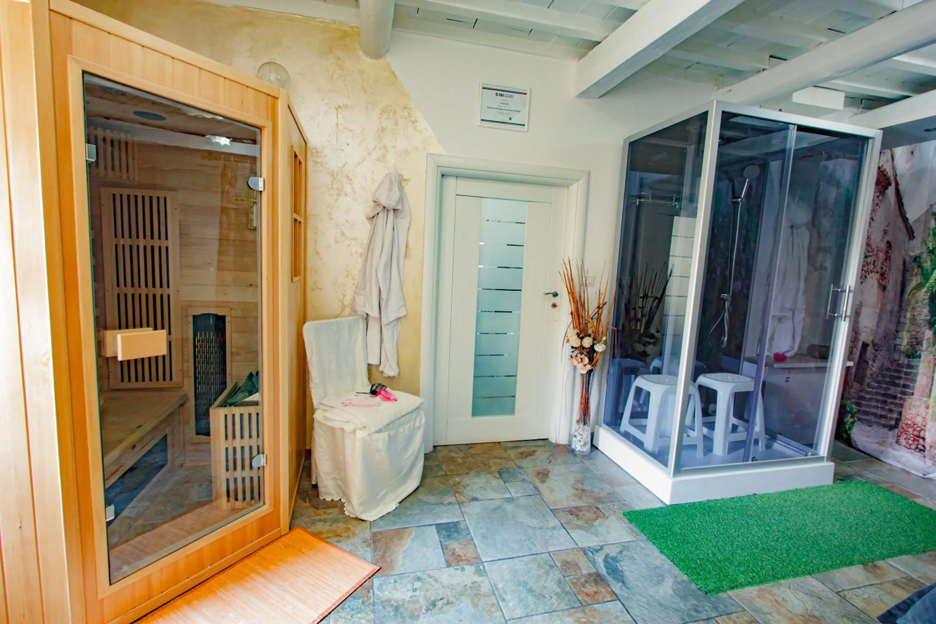 Sauna in Eden Lilli B&B