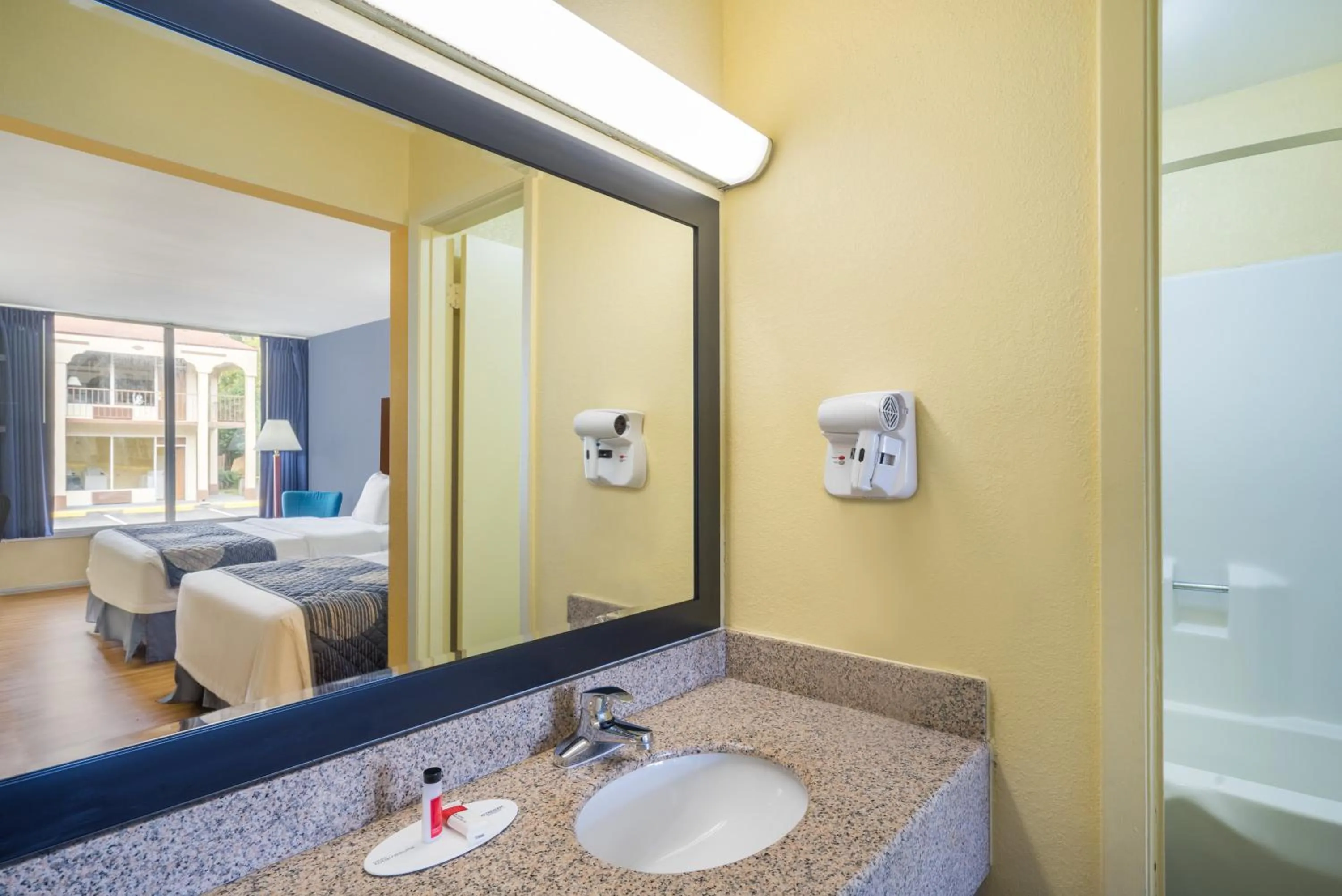 Bathroom, Bed in Days Inn by Wyndham Statesville