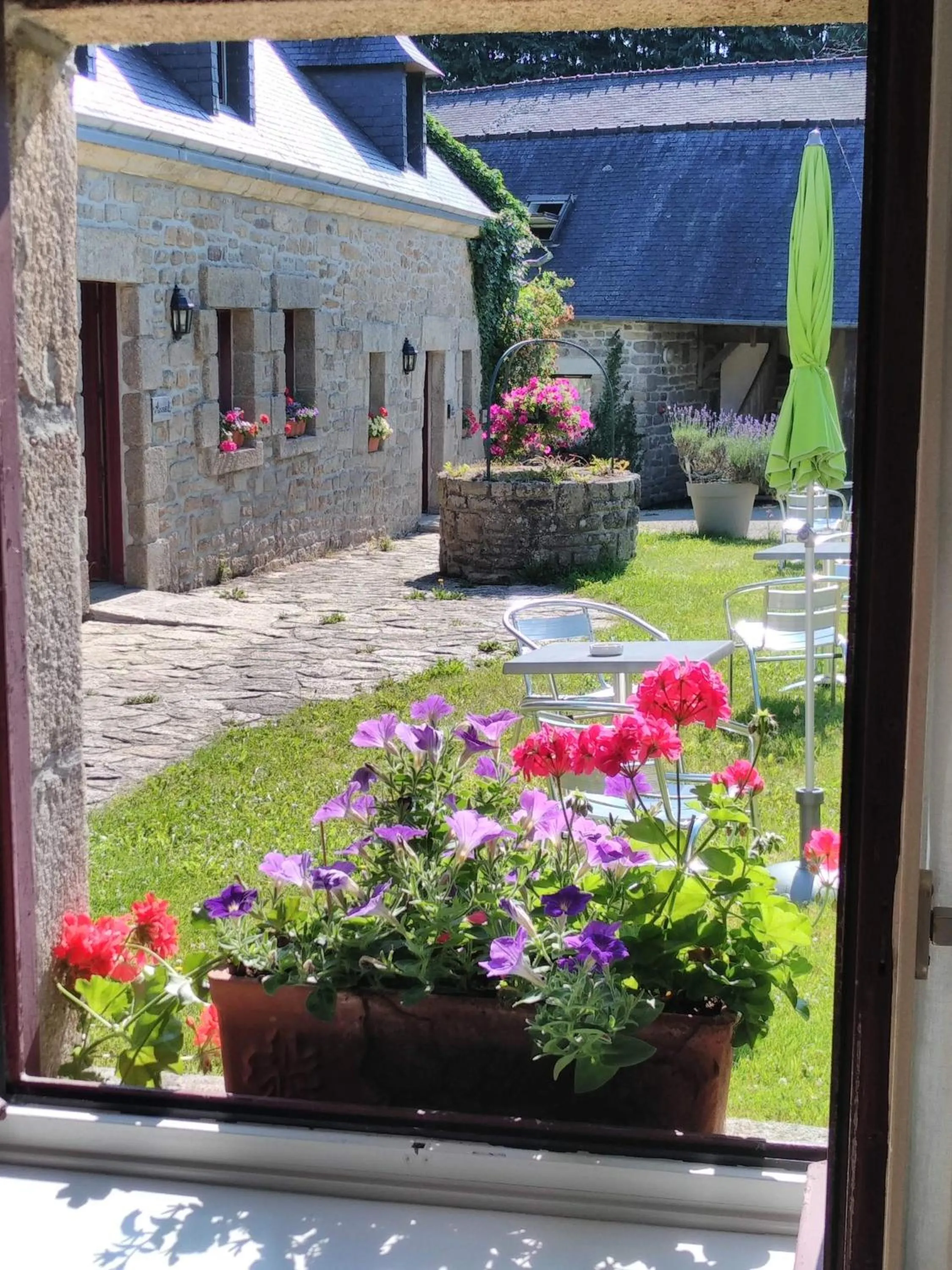 View (from property/room) in Domaine de Lesvaniel