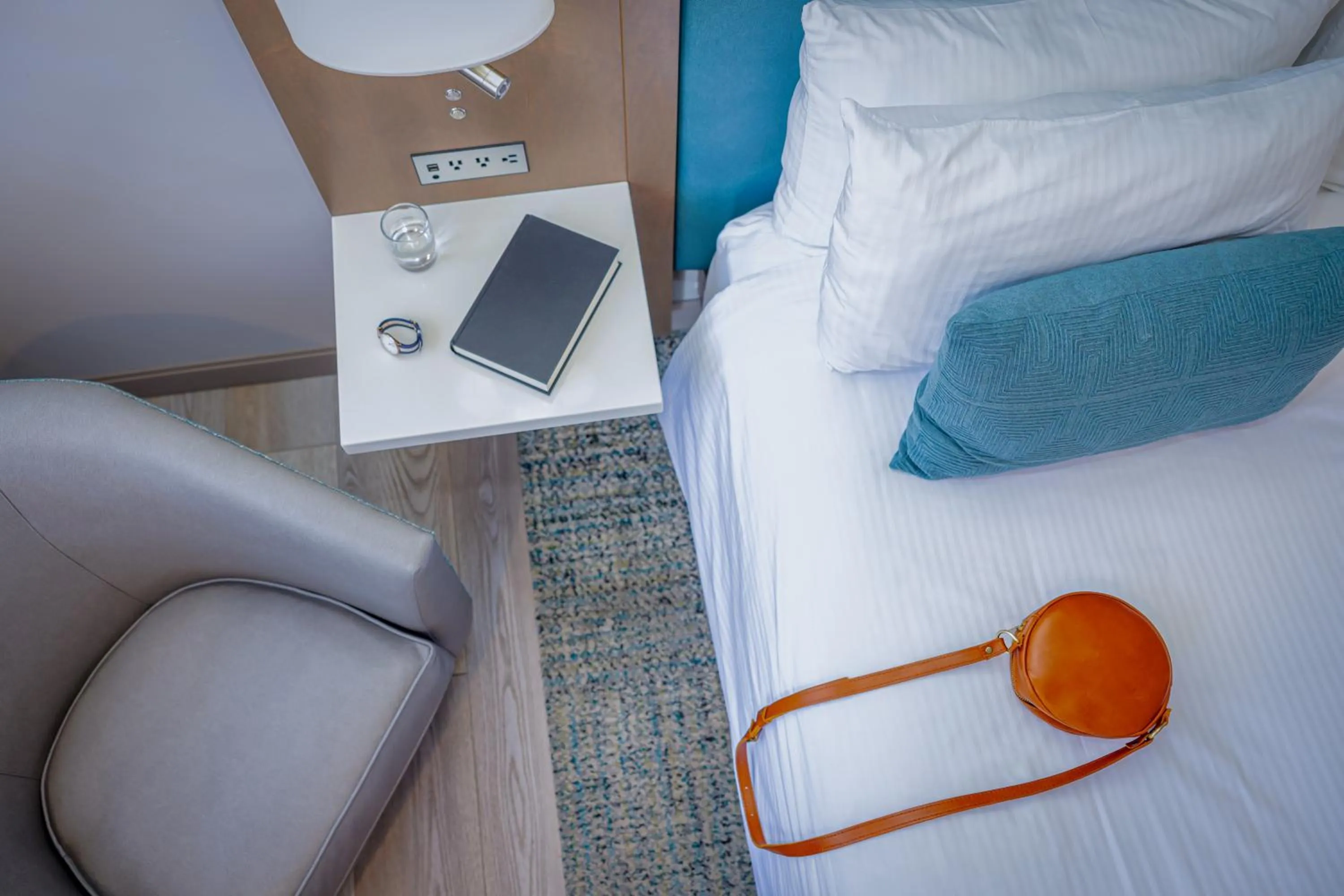 Bed in Marina Beach Motel