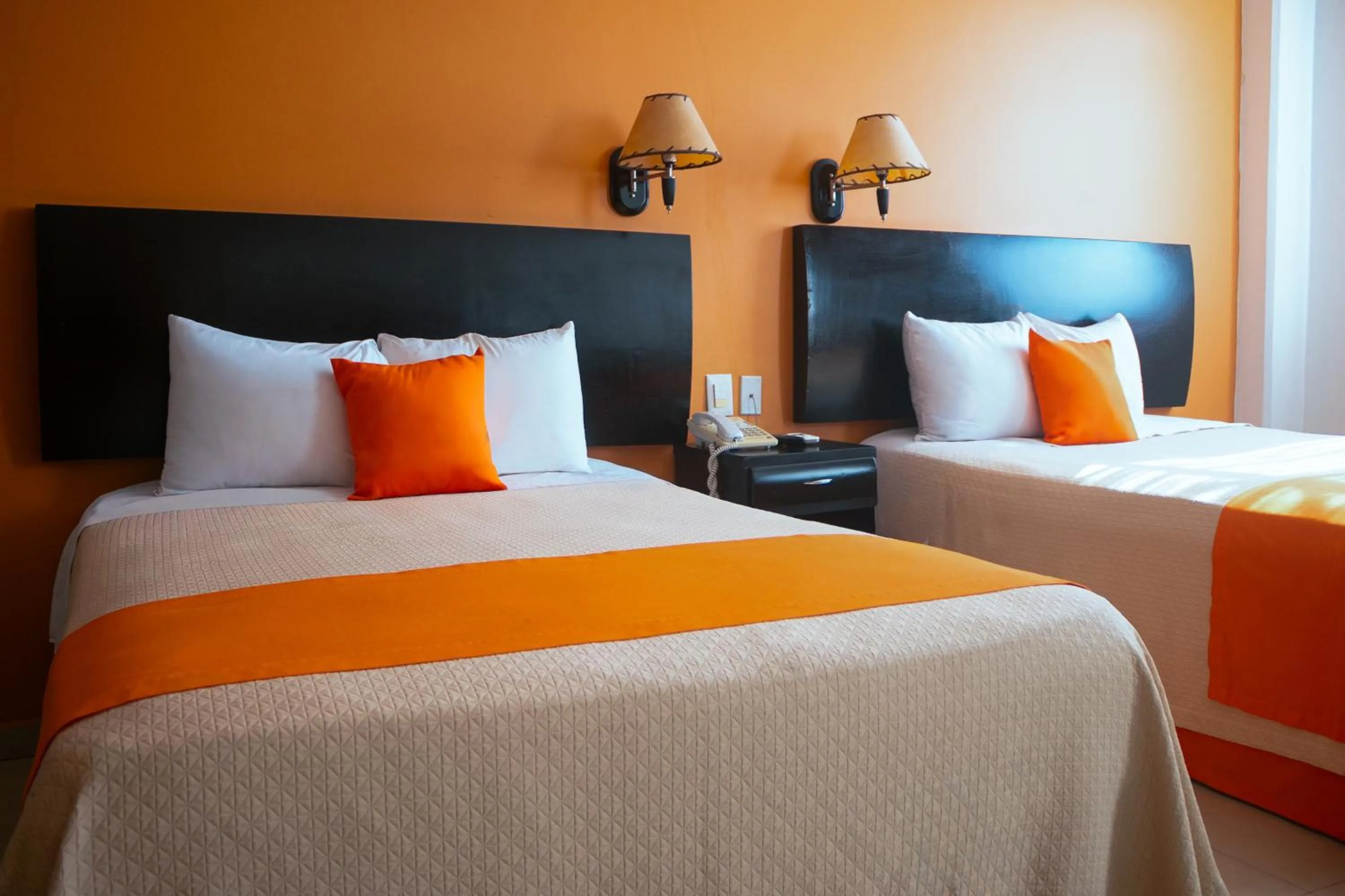 Bedroom, Bed in Hotel Baez Paraiso