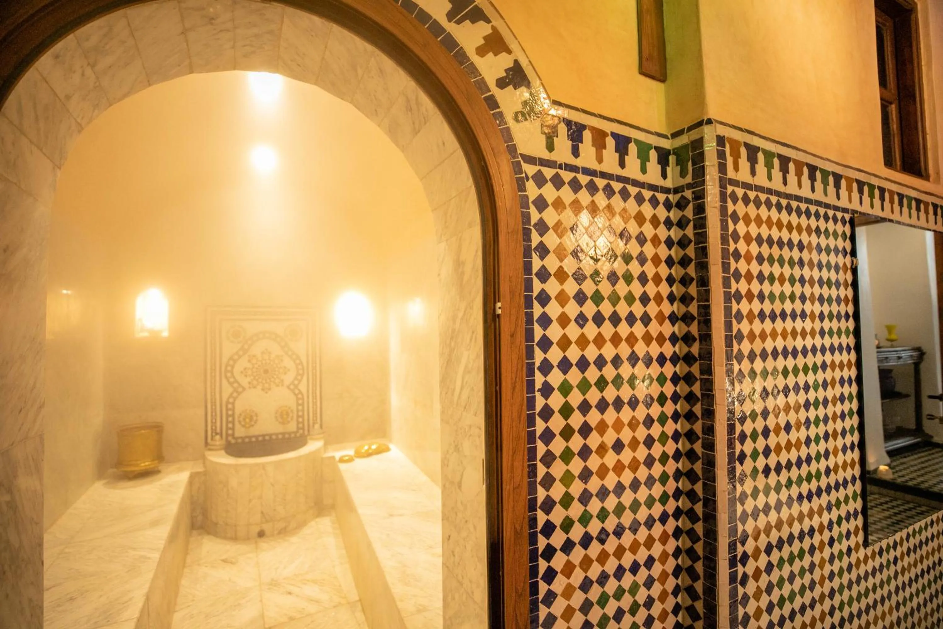 Steam room in Ryad Mabrouka