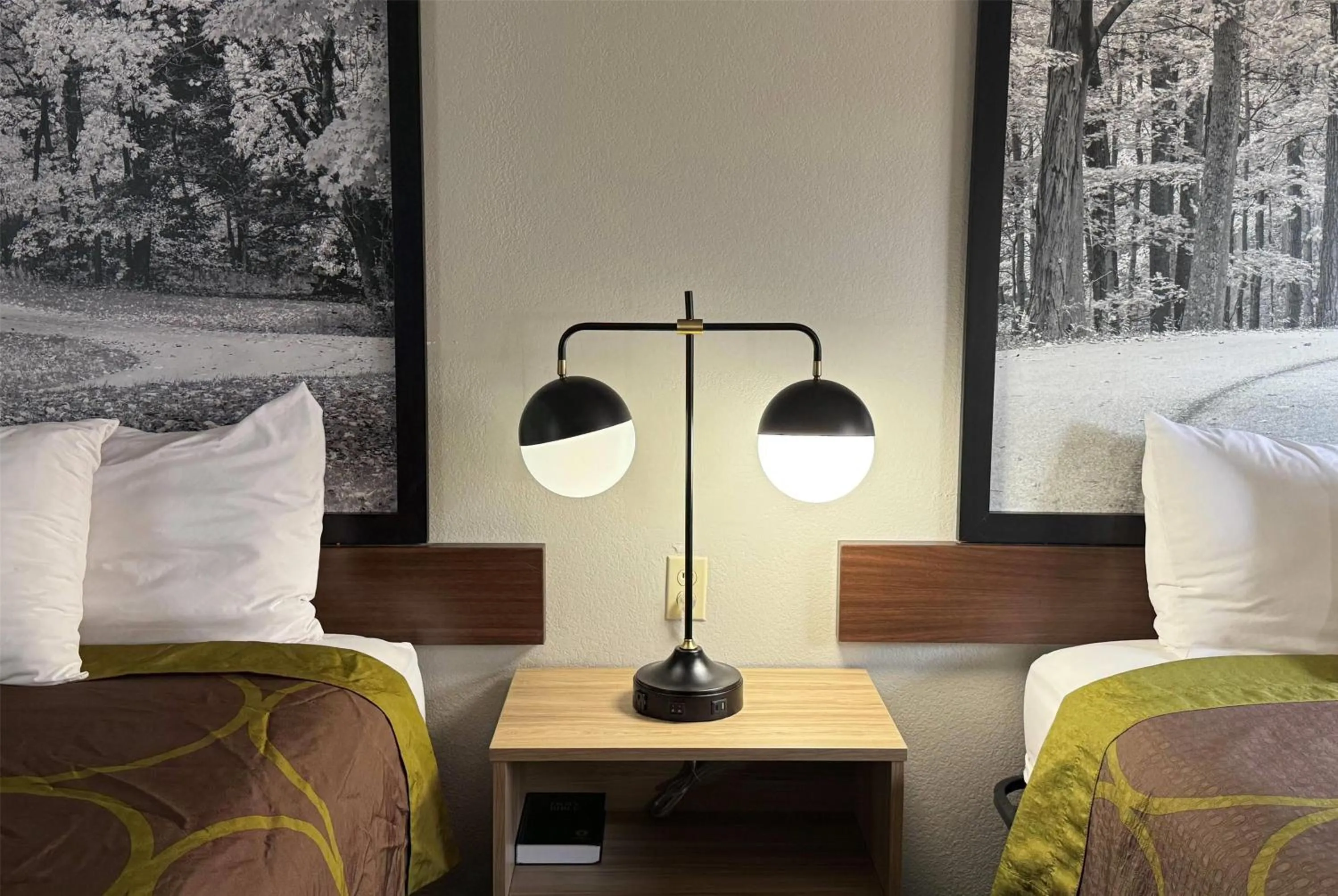 Photo of the whole room, Bed in Super 8 by Wyndham Evansville East