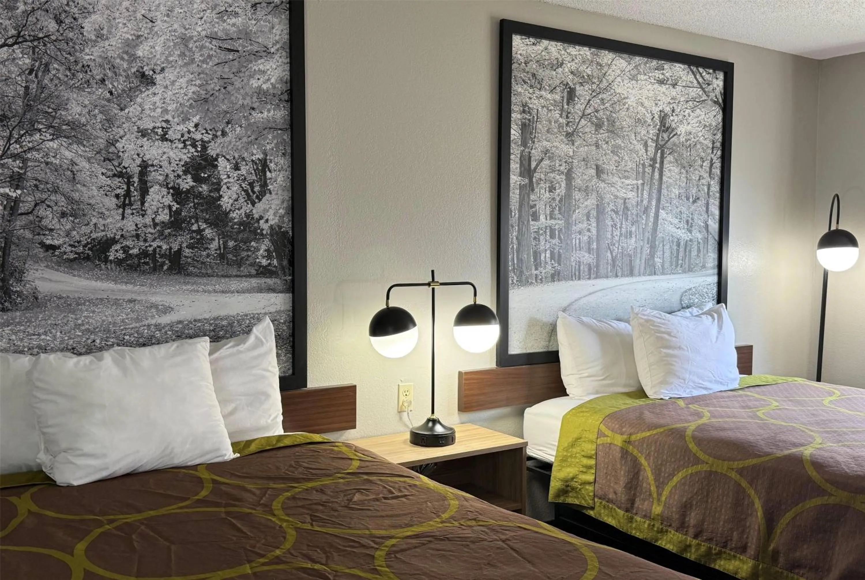 Photo of the whole room, Bed in Super 8 by Wyndham Evansville East