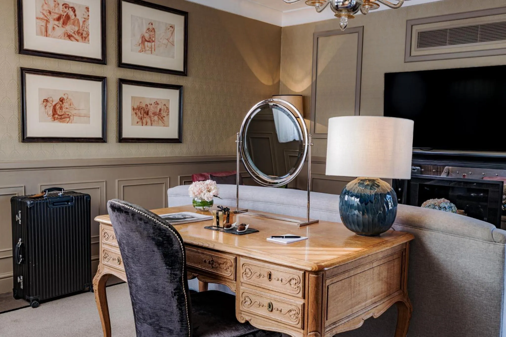 Living room in Althoff St James's Hotel & Club London