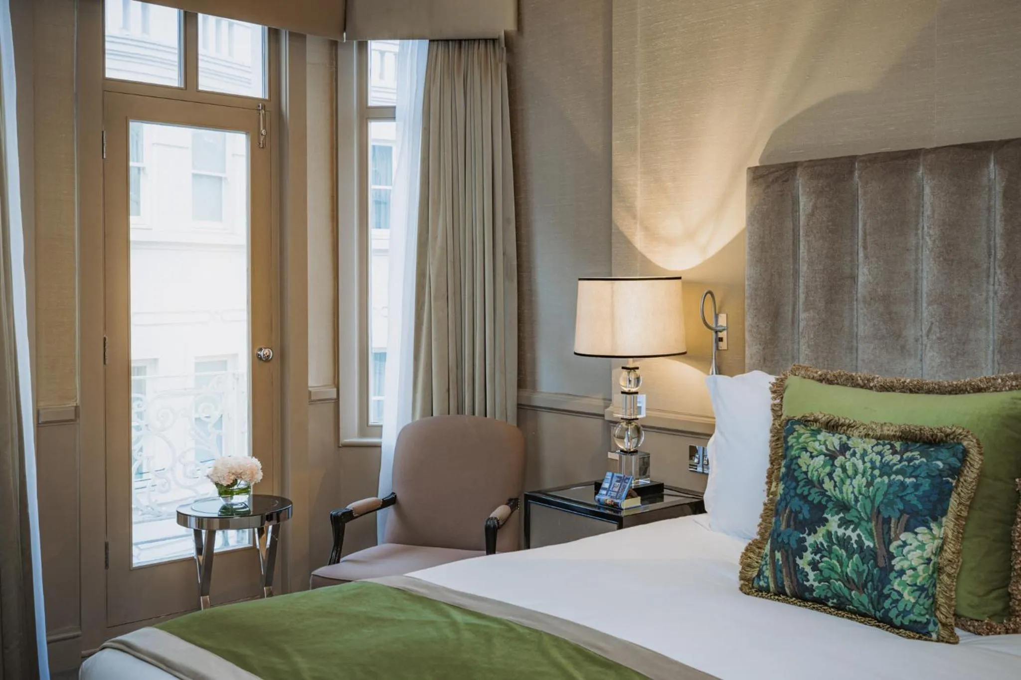 Bed in Althoff St James's Hotel & Club London