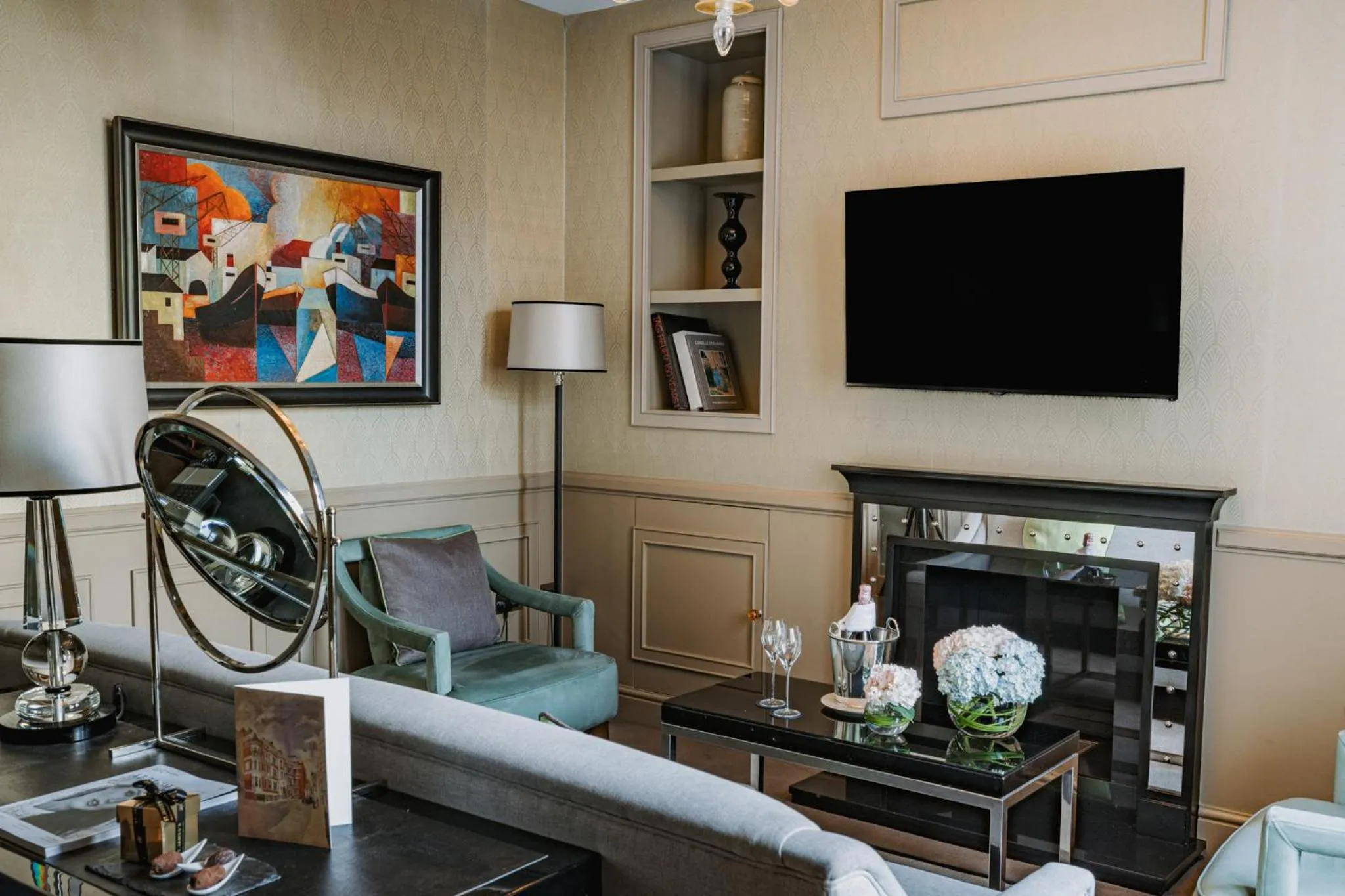 Seating area in Althoff St James's Hotel & Club London