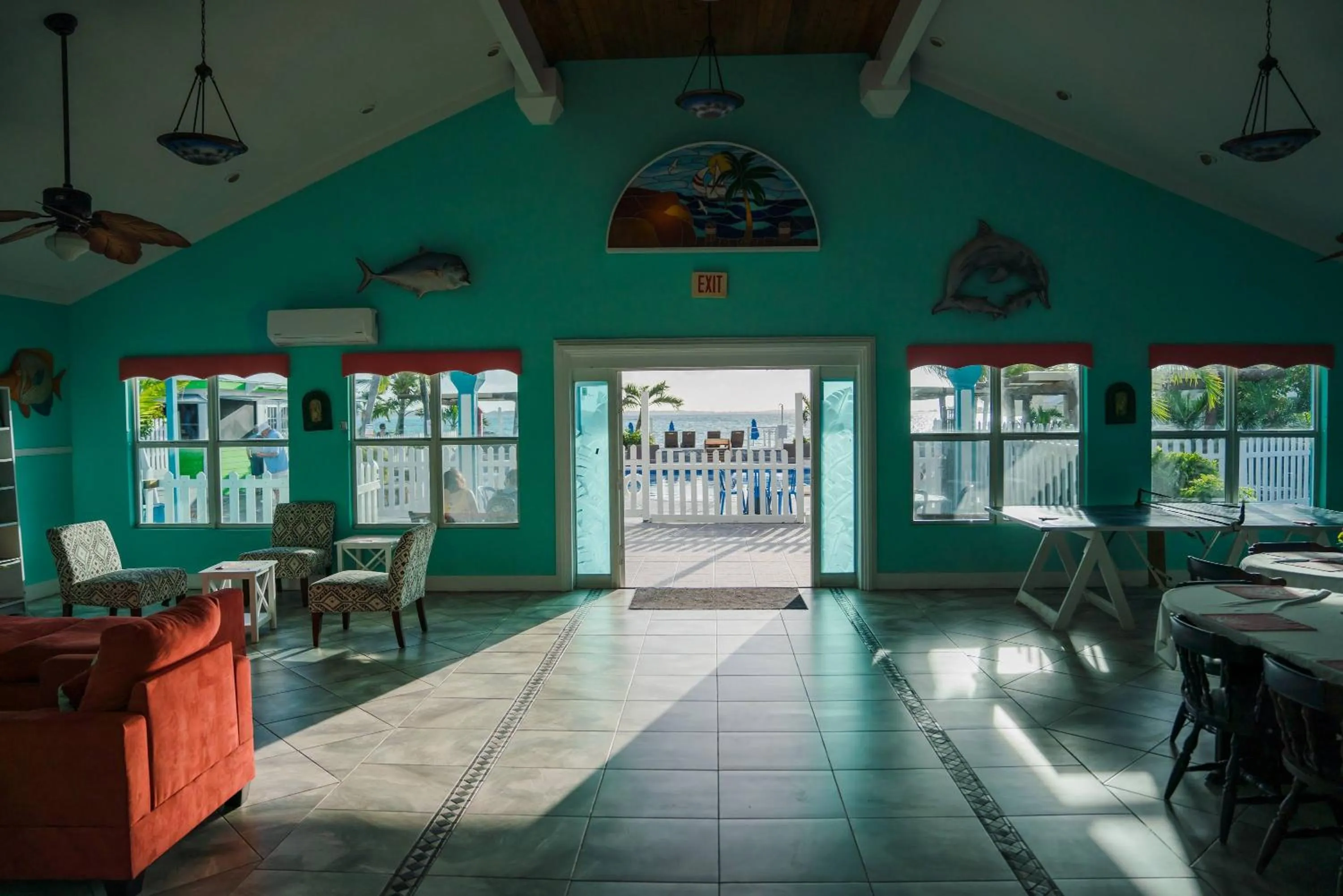 Lobby or reception in Hideaways Exuma
