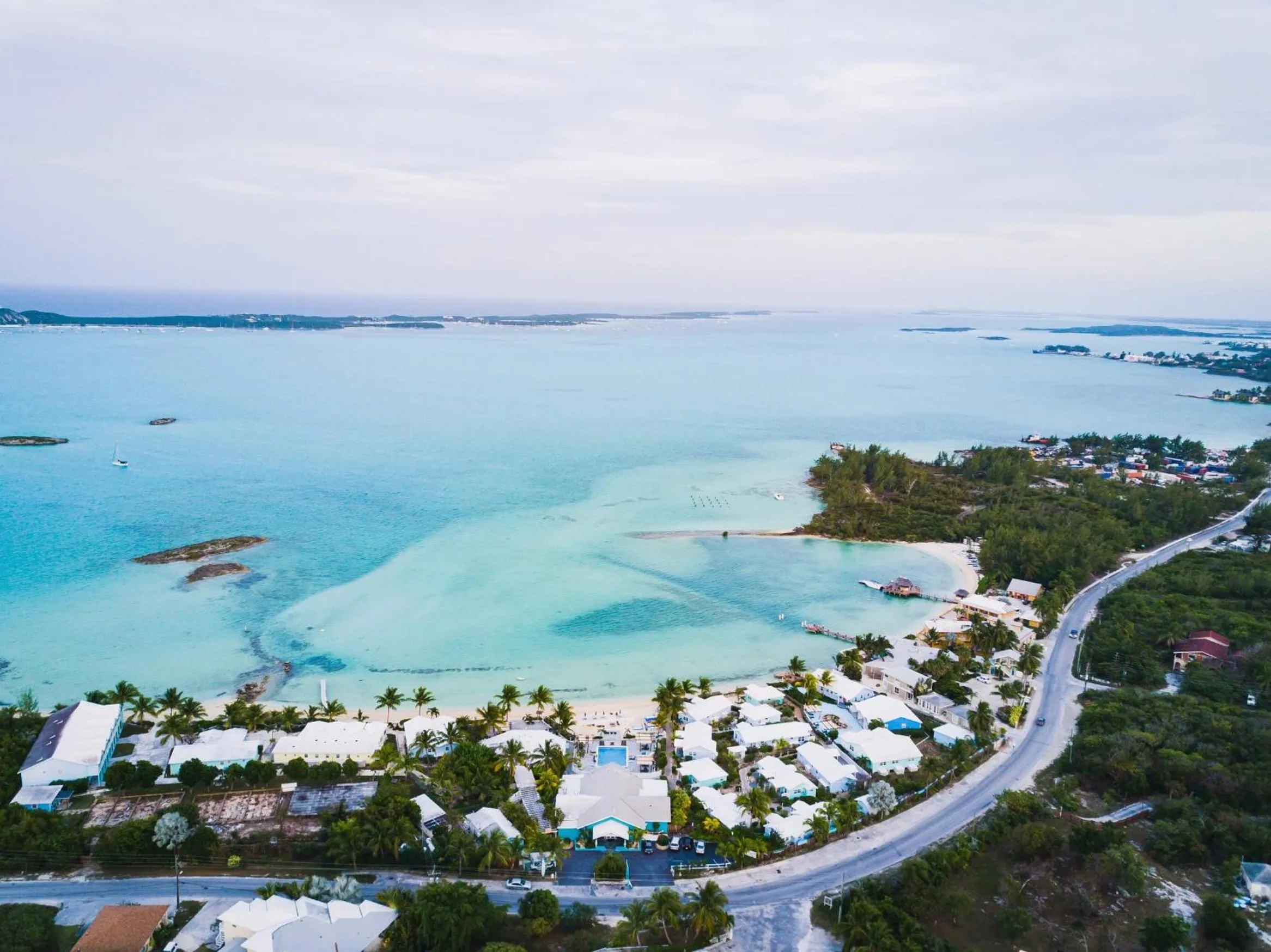 Bird's eye view in Hideaways Exuma