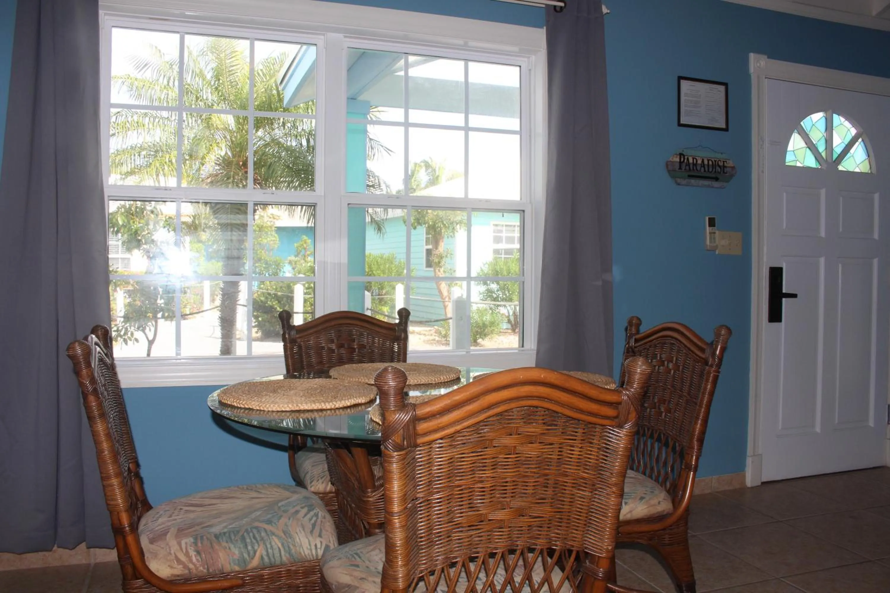 Dining area in Hideaways Exuma