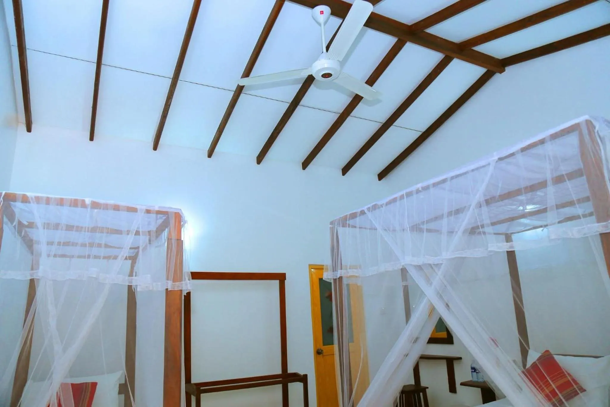 Bed in Sigiri Mango Garden Eco Resort