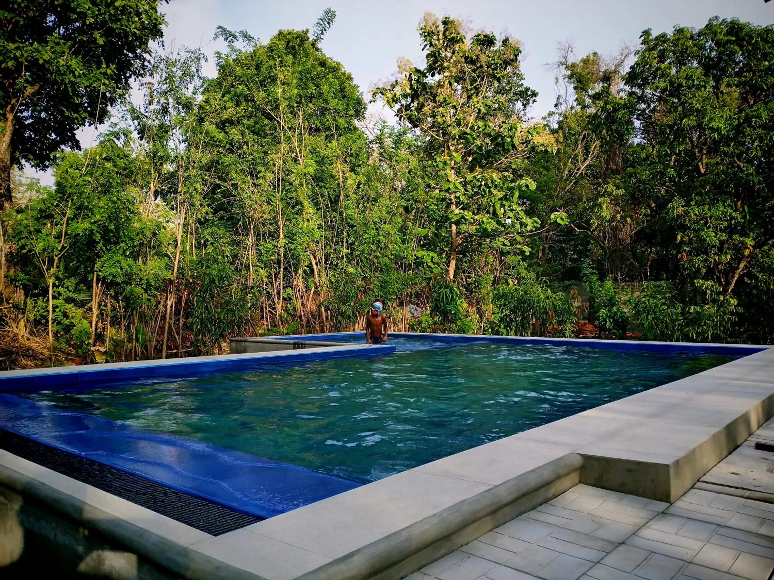 Swimming pool in Sigiri Mango Garden Eco Resort
