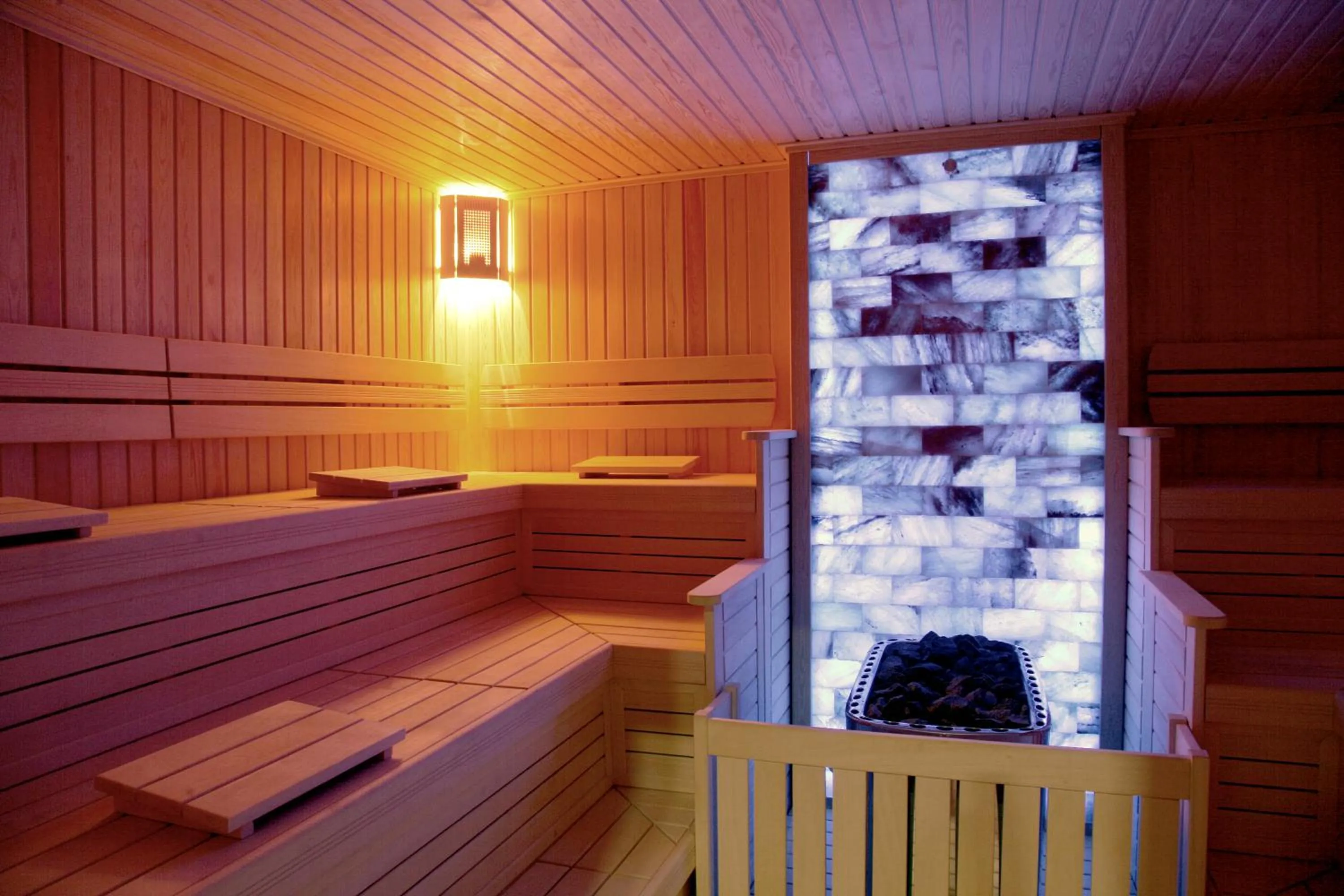 Sauna in Merit Grand Mosta Spa Hotel & Casino