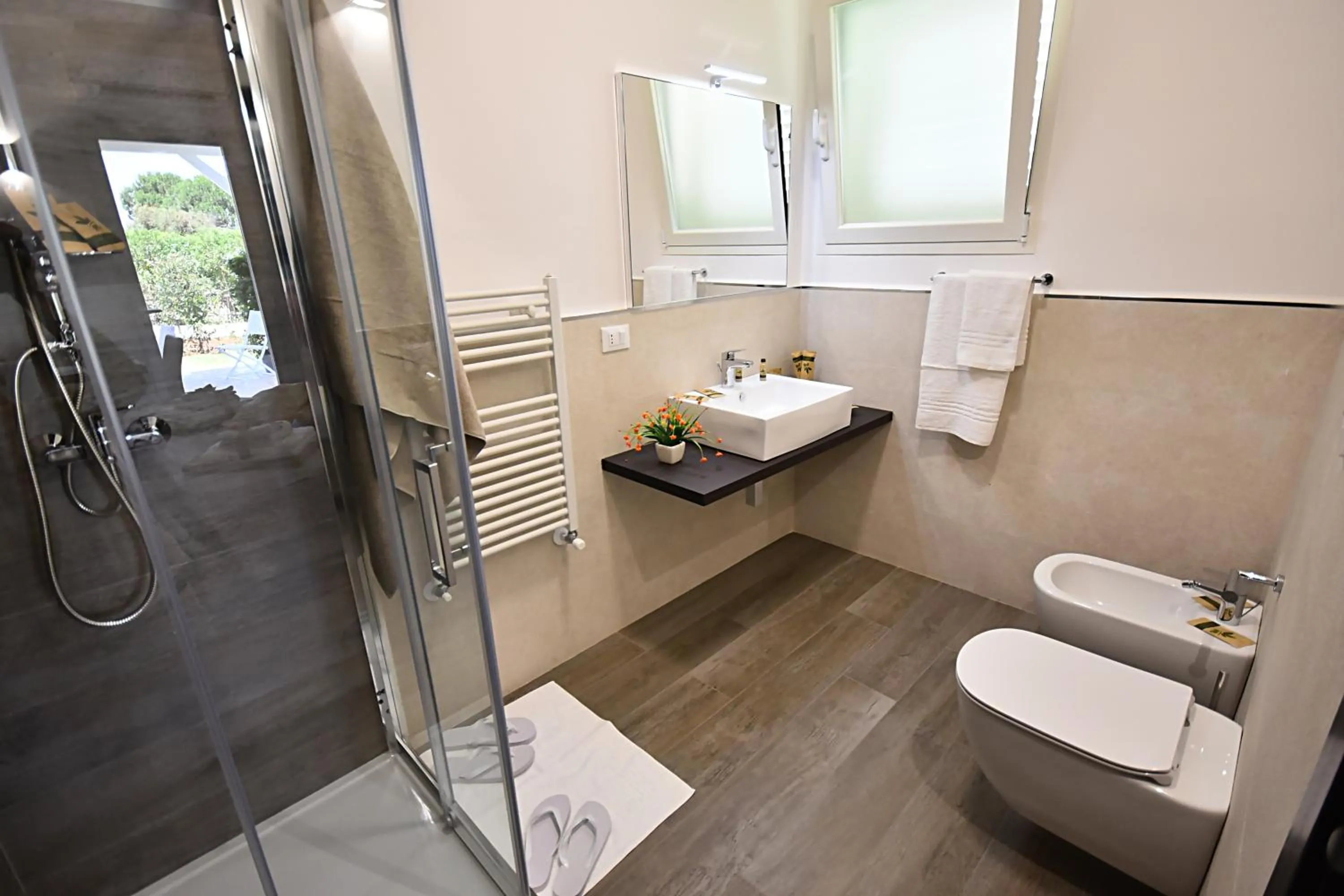 Bathroom in Borgo Fiorito Relais