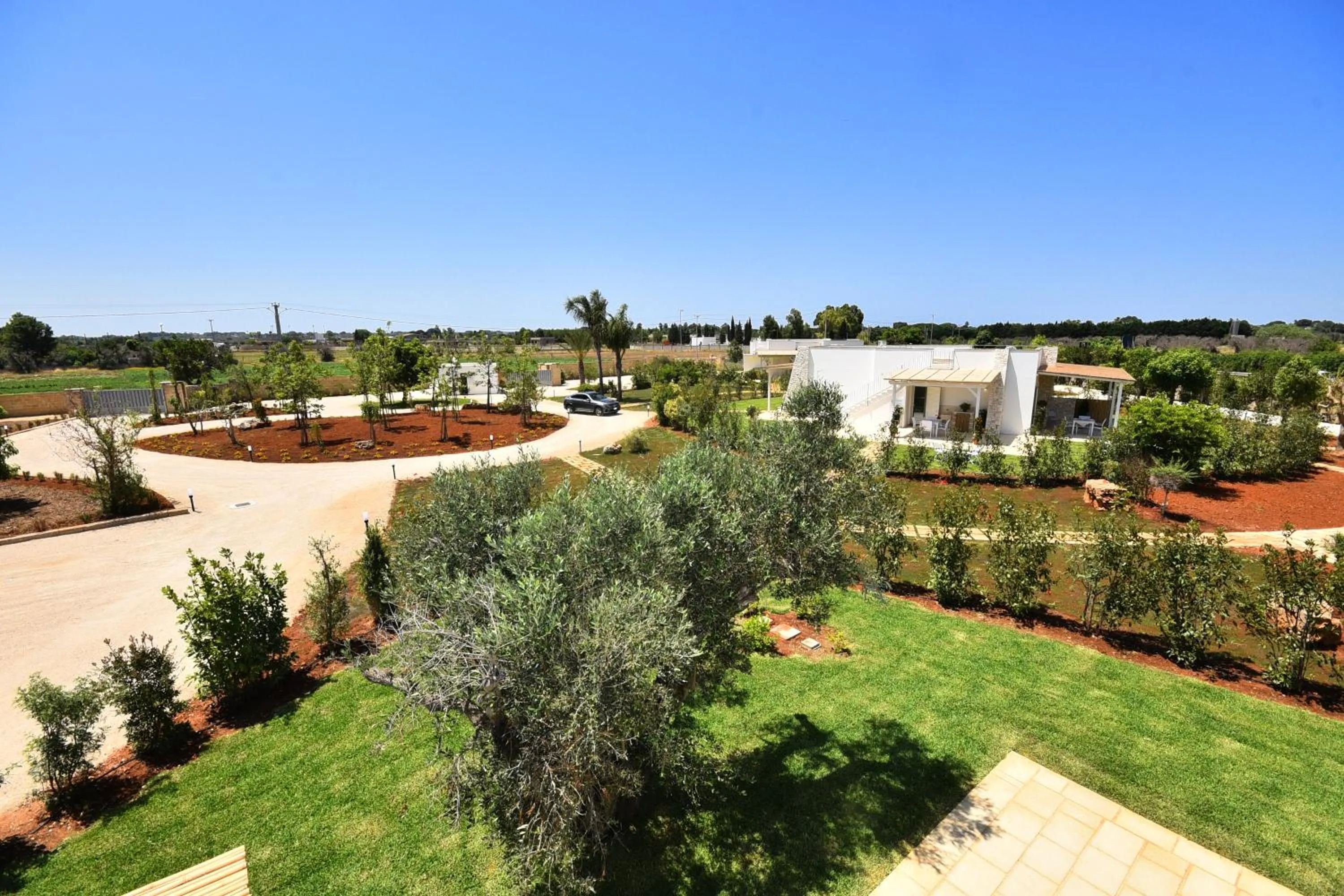 Garden view in Borgo Fiorito Relais