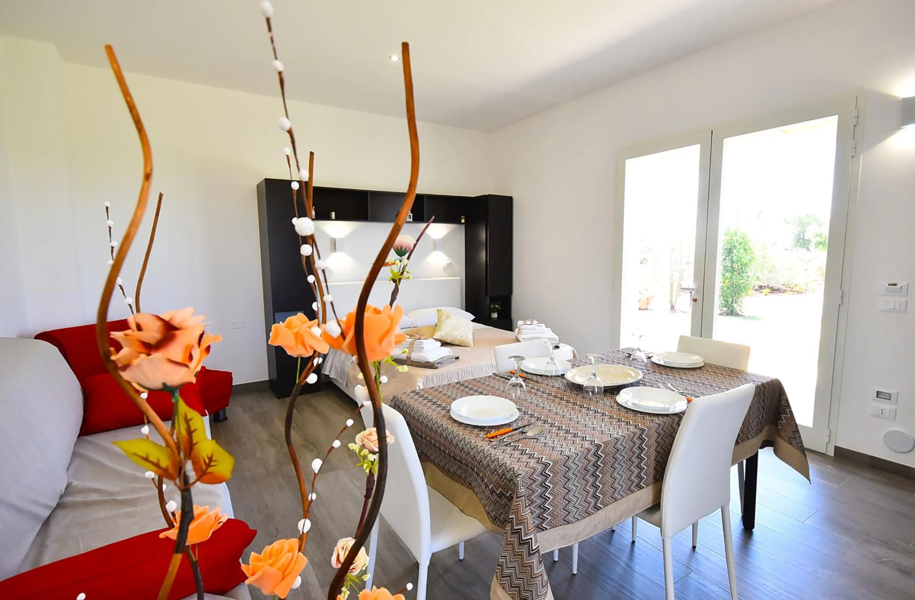 Dining area in Borgo Fiorito Relais