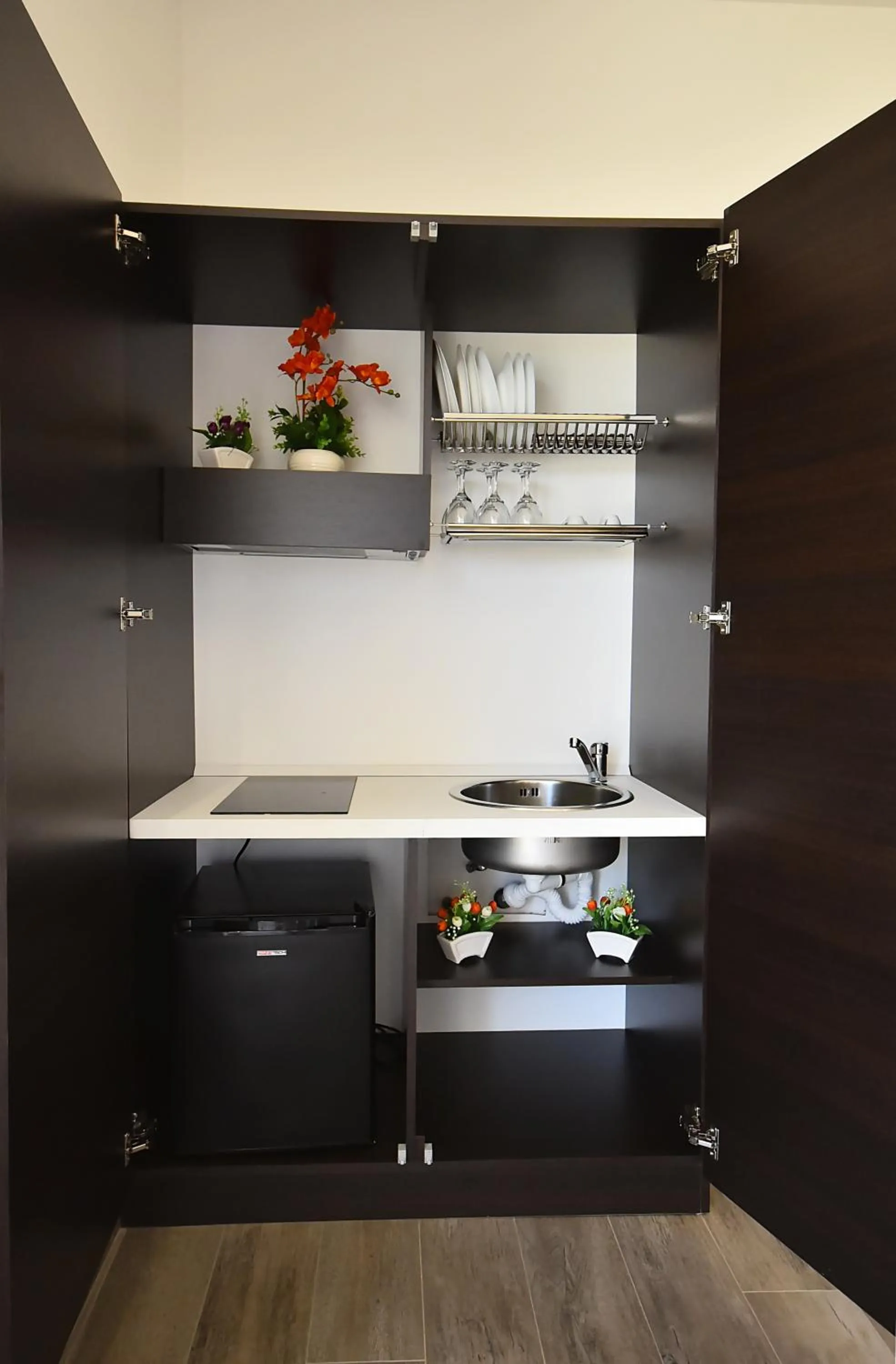 Kitchen or kitchenette in Borgo Fiorito Relais