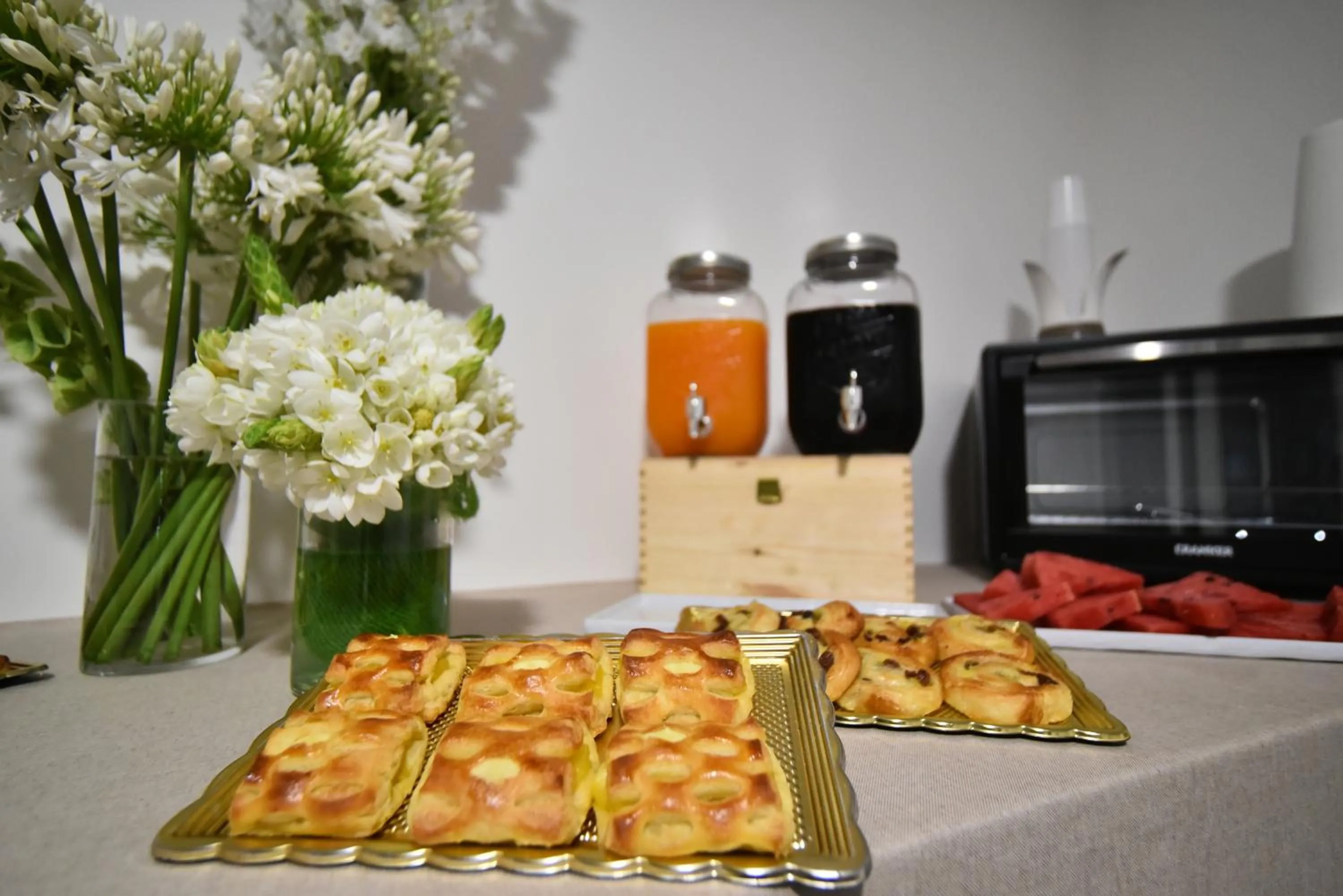 Italian breakfast in Borgo Fiorito Relais