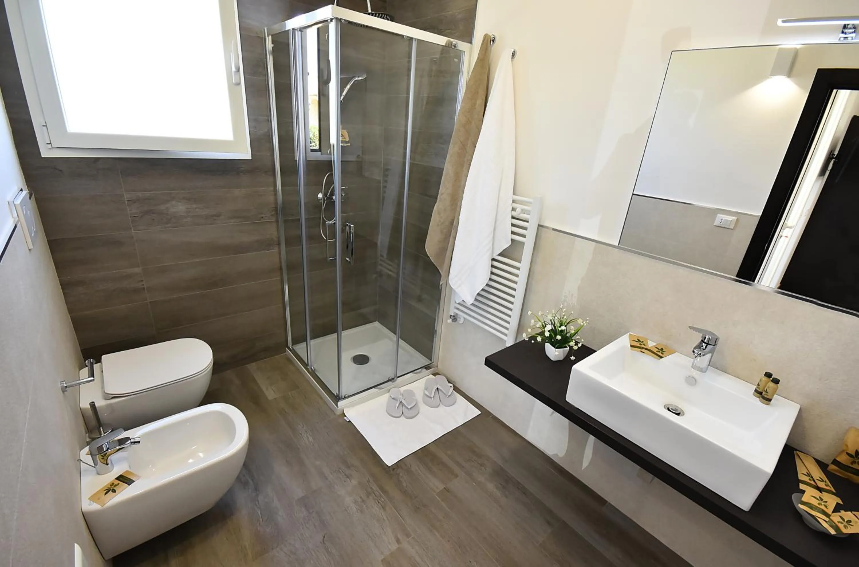 Bathroom in Borgo Fiorito Relais