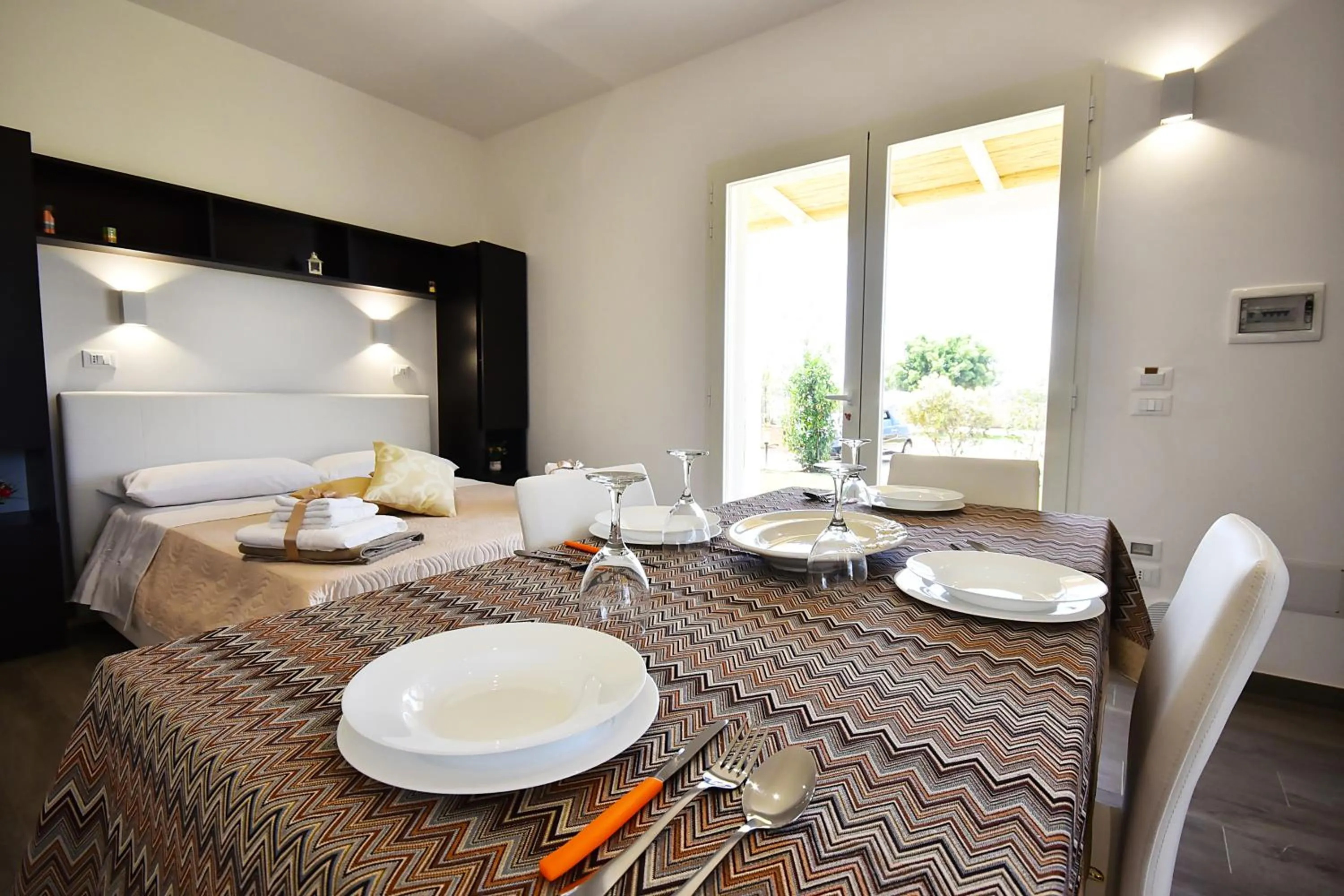 Dining area in Borgo Fiorito Relais