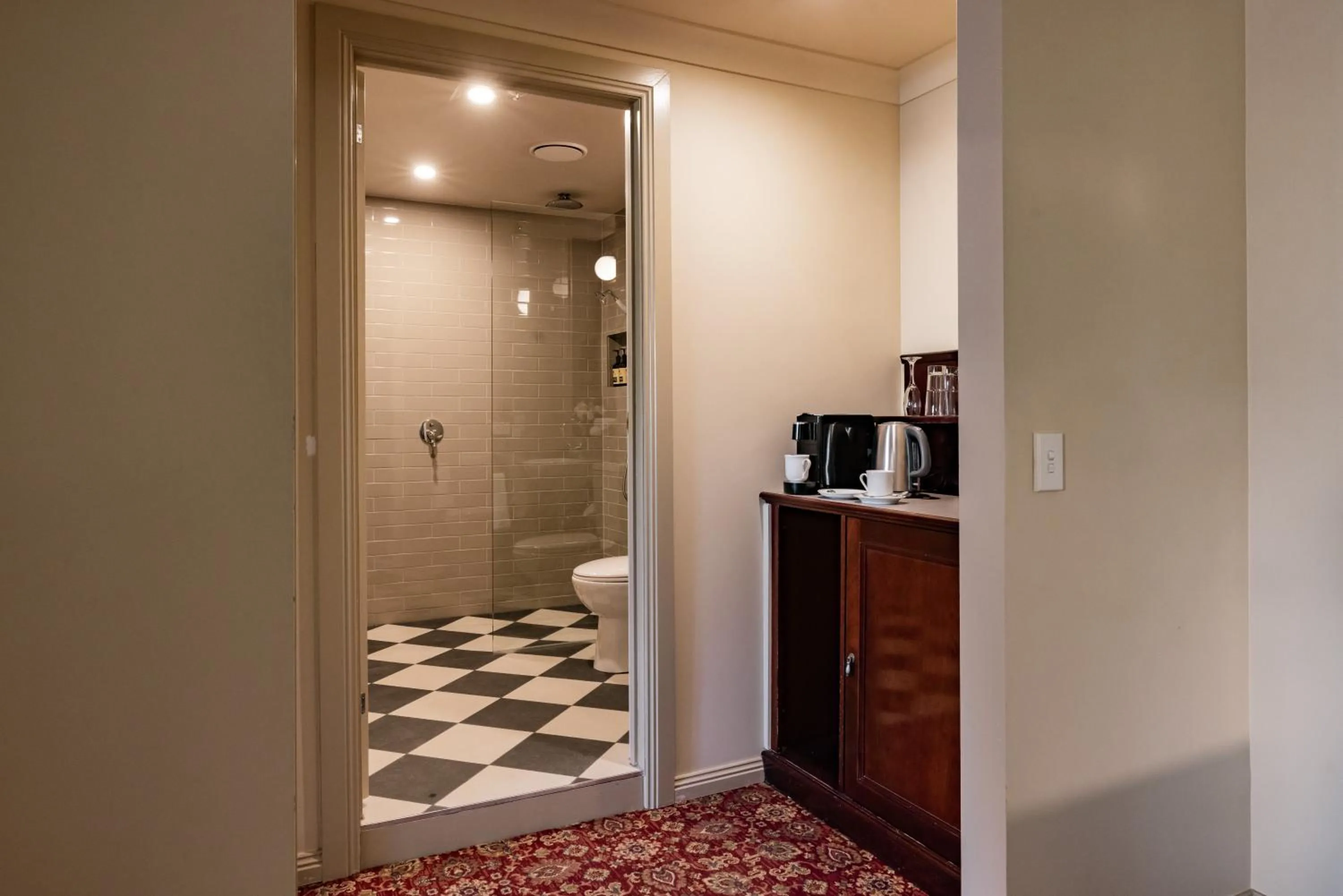 Living room in Hadley's Orient Hotel