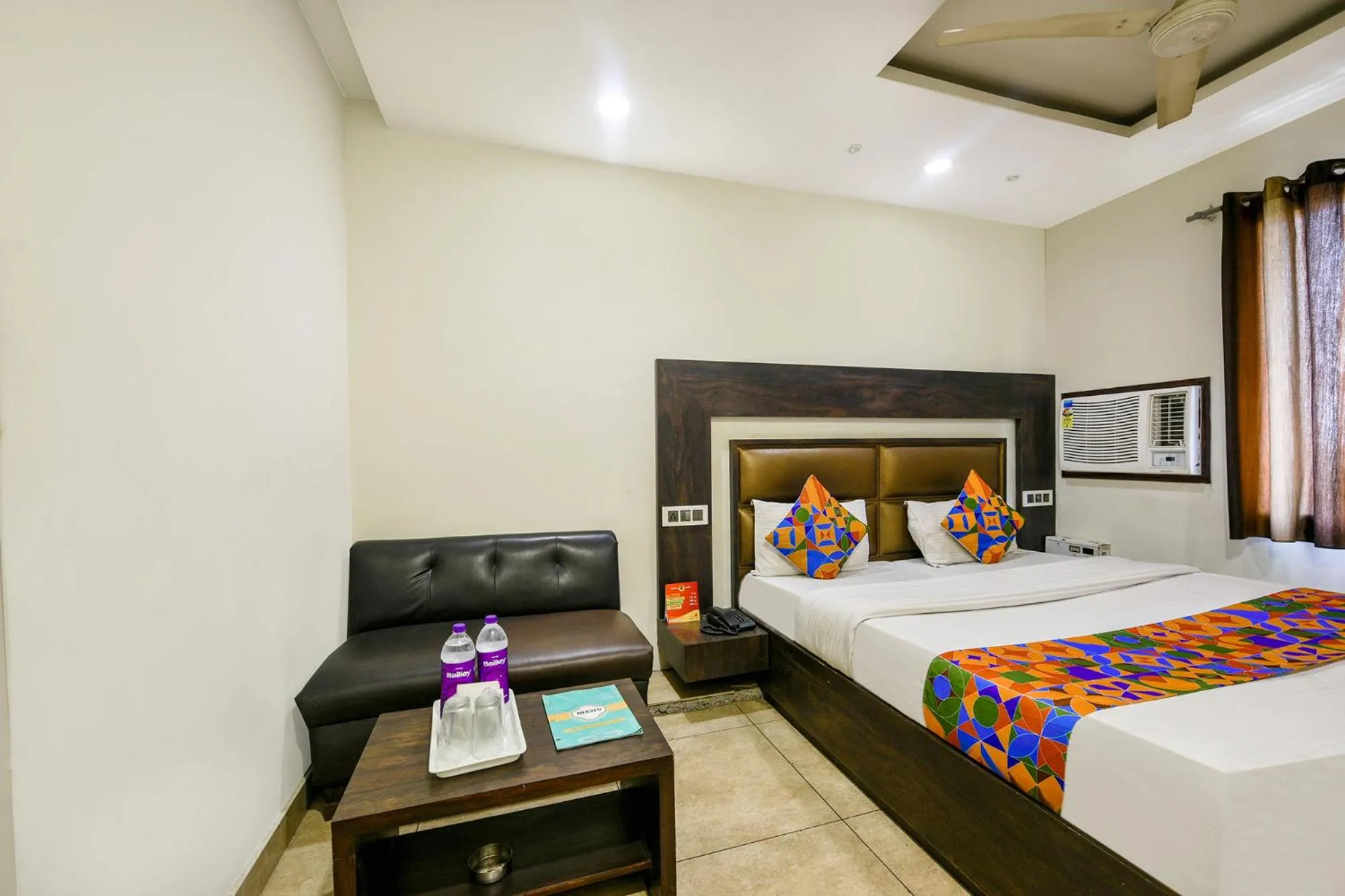 Bed in FabHotel Nanda Civil Lines