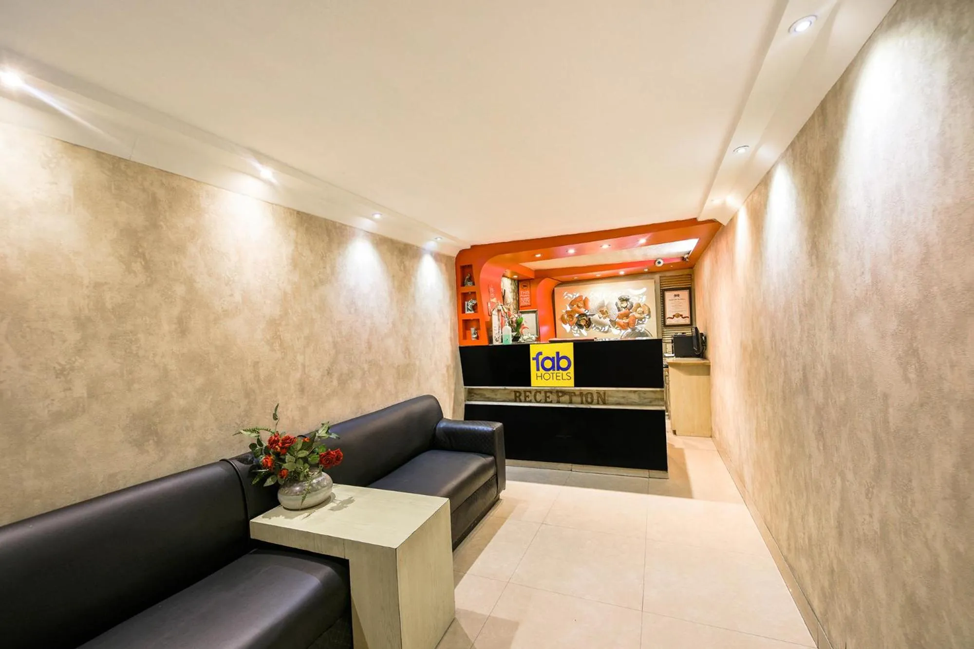 Lobby or reception in FabHotel Nanda Civil Lines