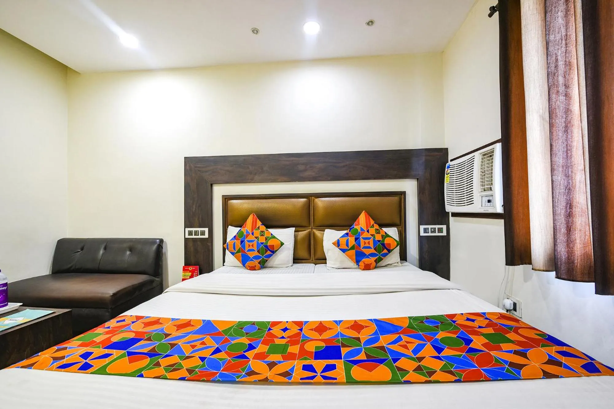 Bed in FabHotel Nanda Civil Lines
