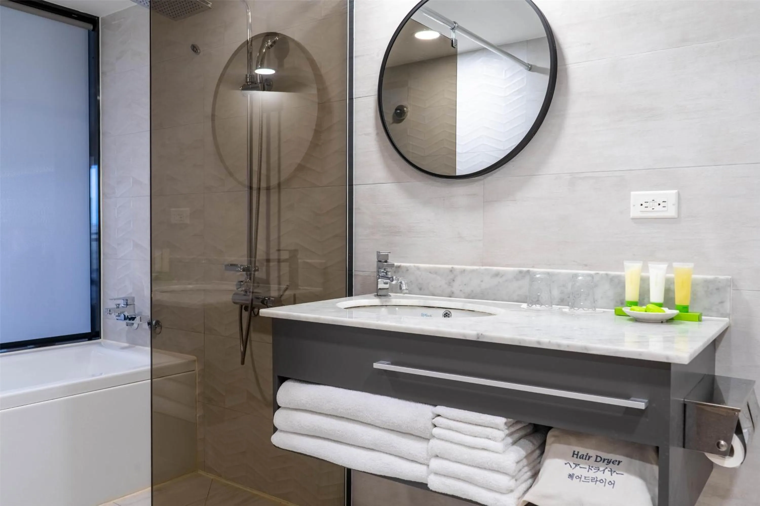 Bathroom in The Bayview Hotel Guam