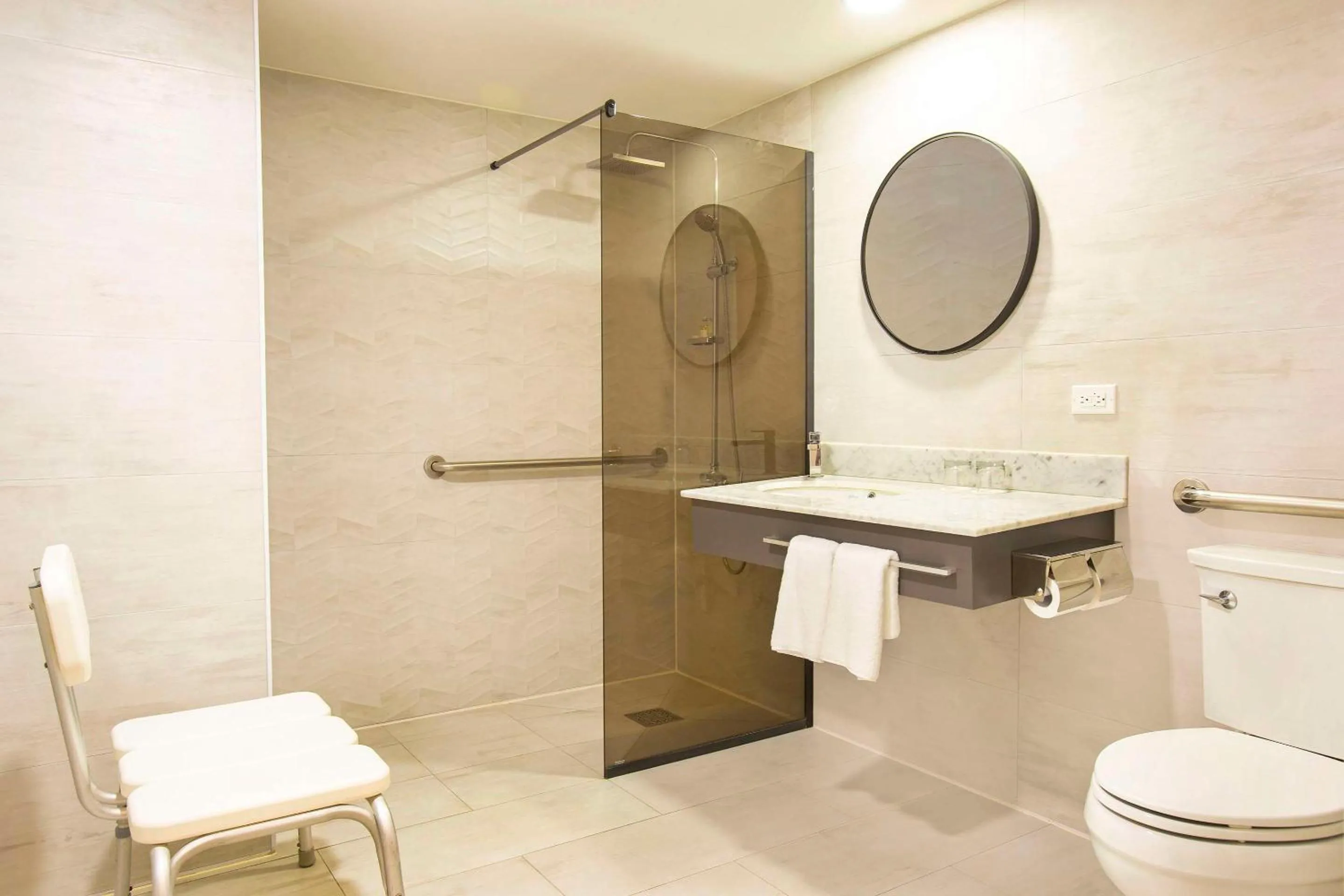 Bathroom in The Bayview Hotel Guam