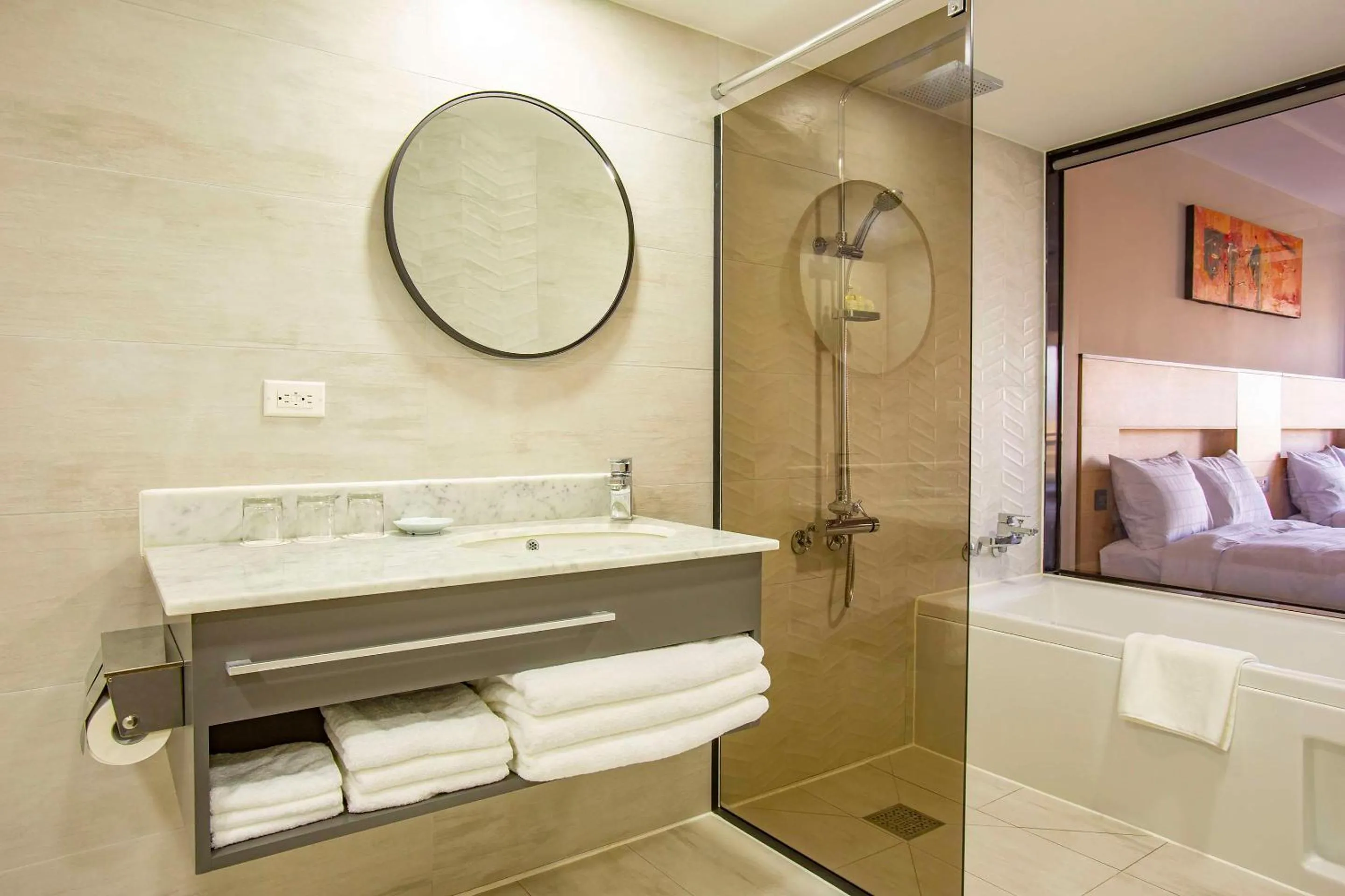 Bedroom, Bed in The Bayview Hotel Guam