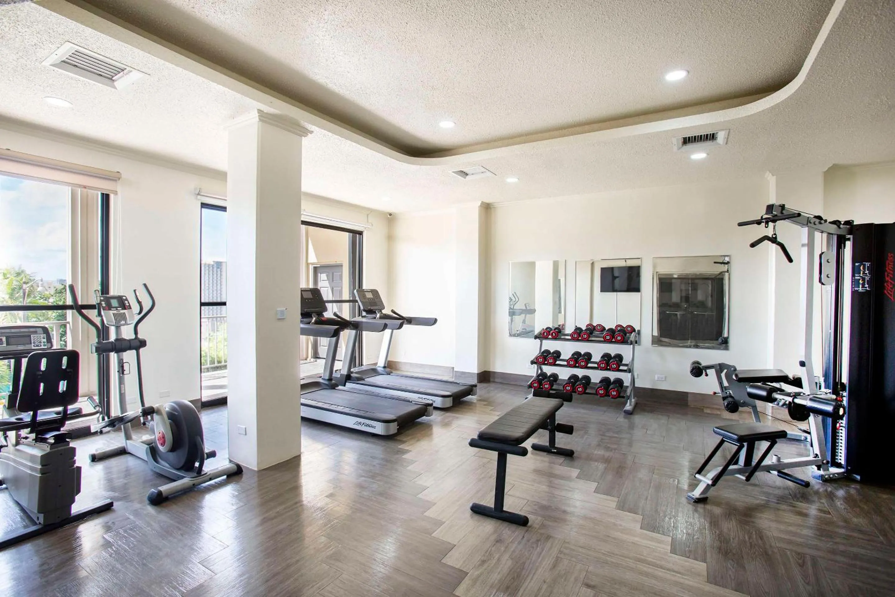 Fitness centre/facilities in The Bayview Hotel Guam